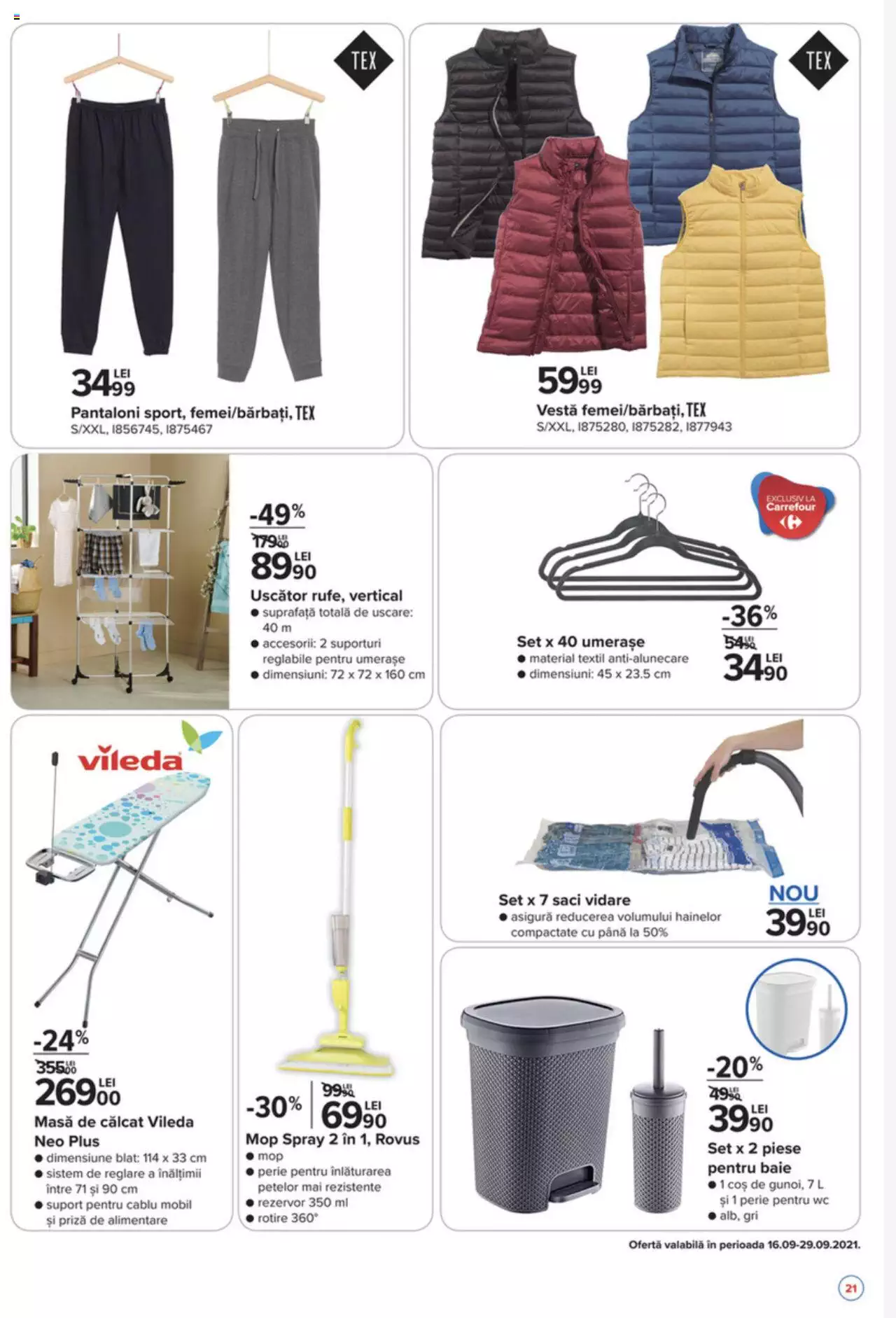 Catalog Carrefour 16 - 22 Septembrie 2021 | Pagina 21