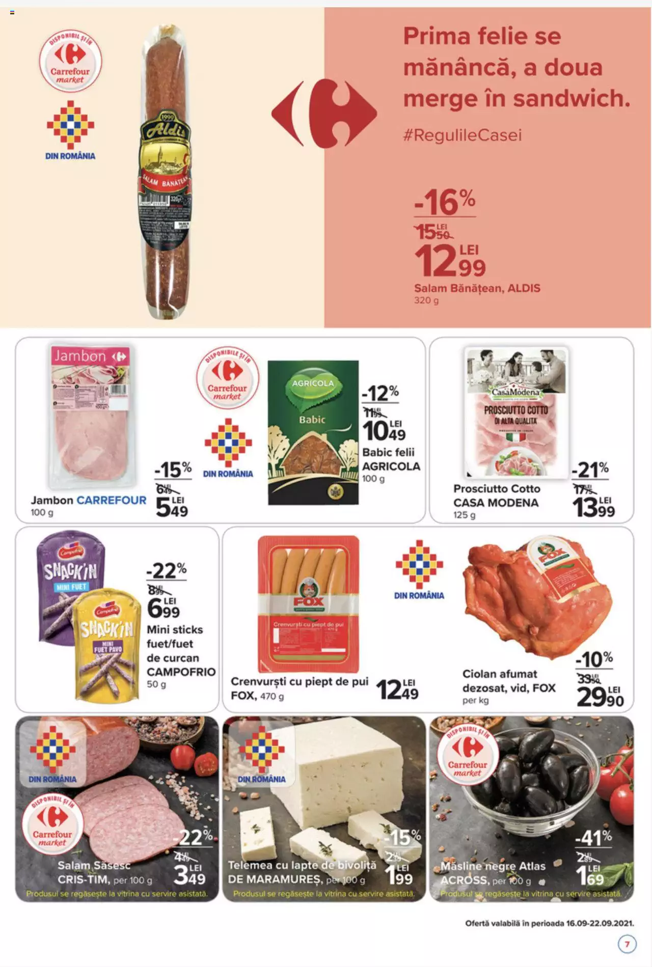 Catalog Carrefour 16 - 22 Septembrie 2021 | Pagina 7