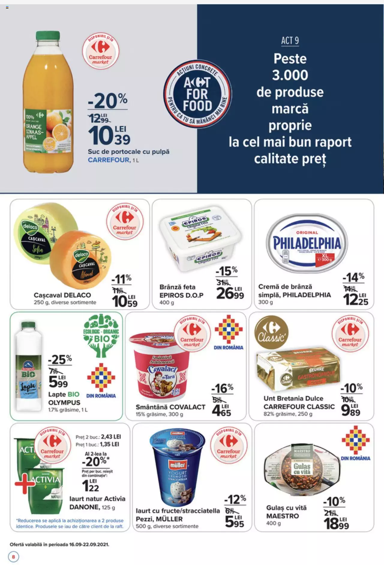 Catalog Carrefour 16 - 22 Septembrie 2021 | Pagina 8