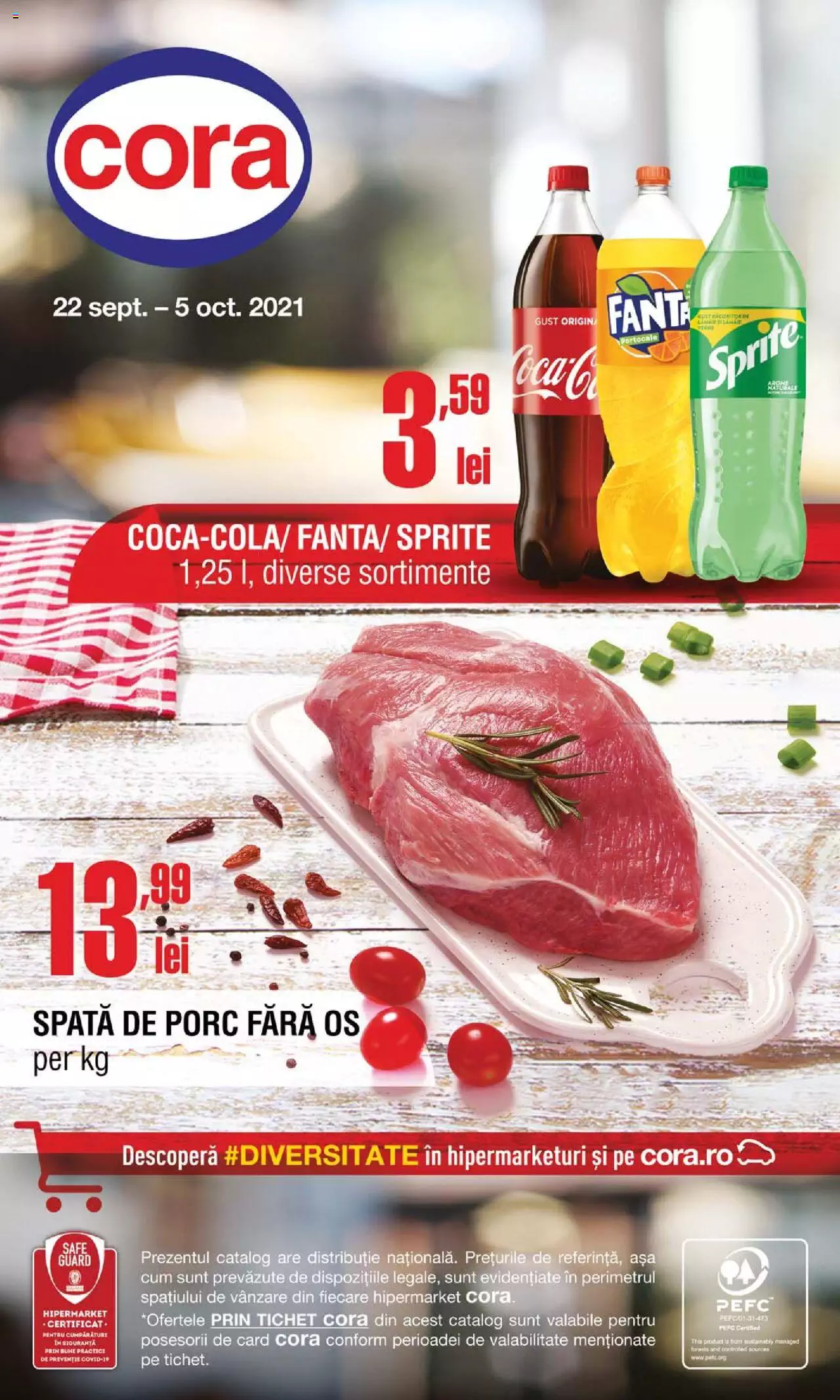 Catalog Cora 22 Septembrie - 5 Octombrie 2021 | Pagina 1