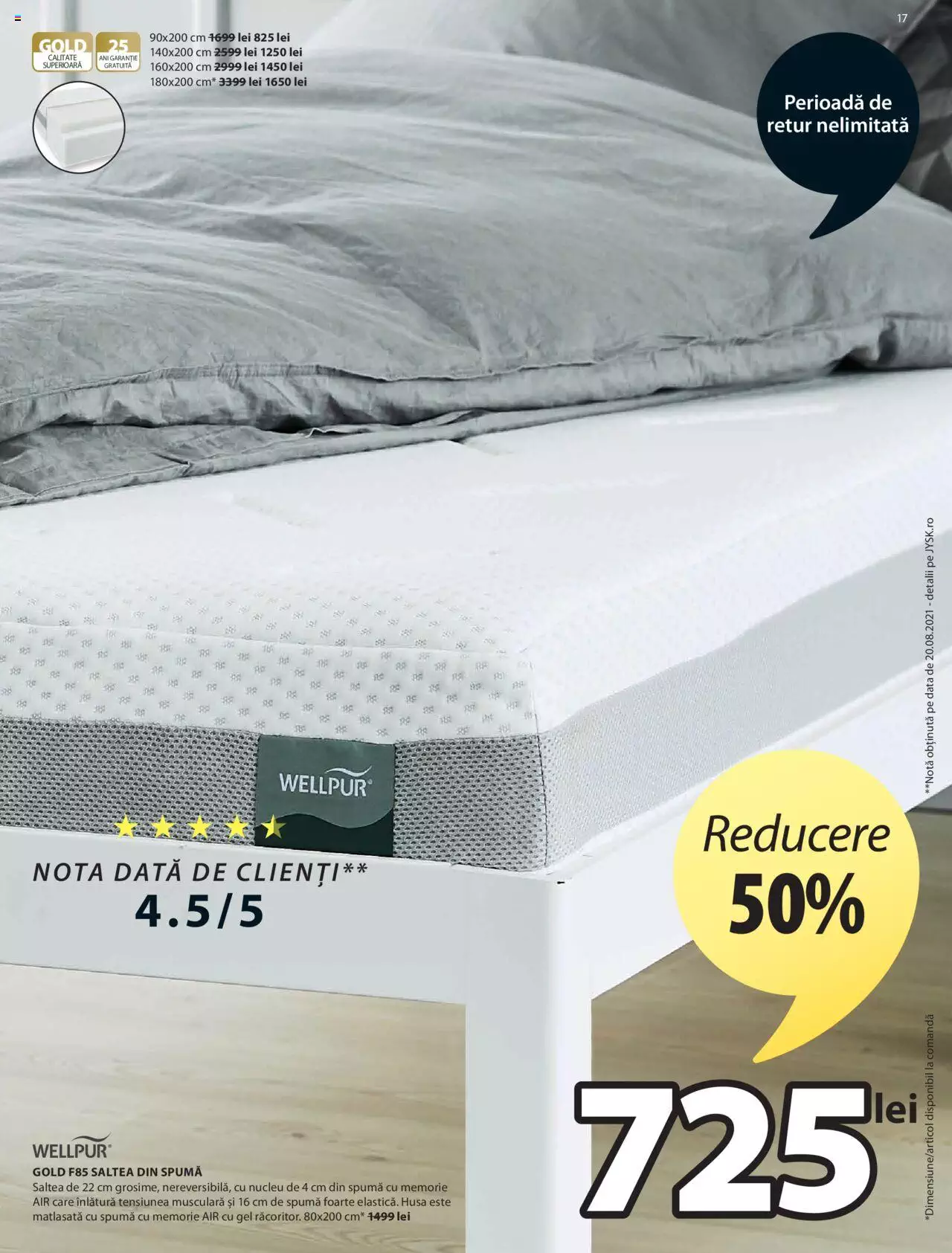 Catalog JYSK 9 Septembrie - 6 Octombrie 2021 | Pagina 17