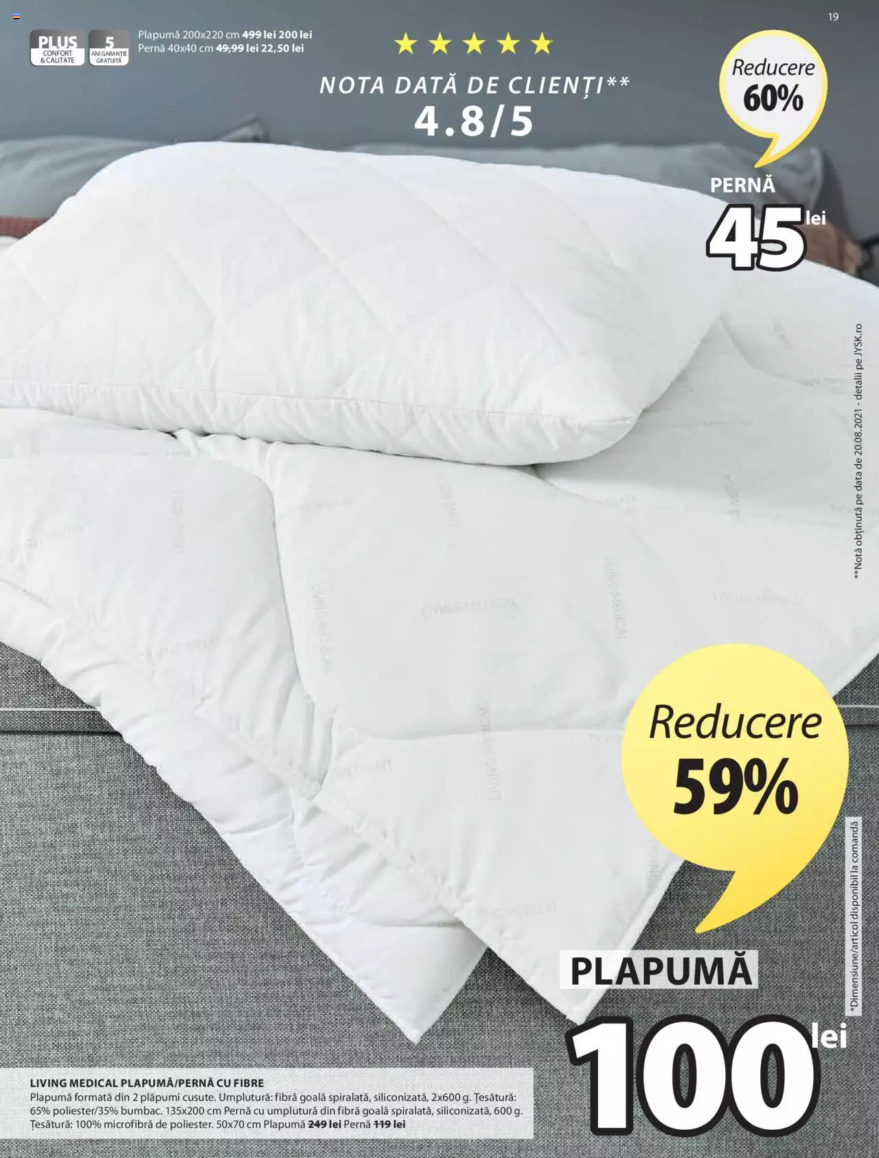 Catalog JYSK 9 Septembrie - 6 Octombrie 2021 | Pagina 19