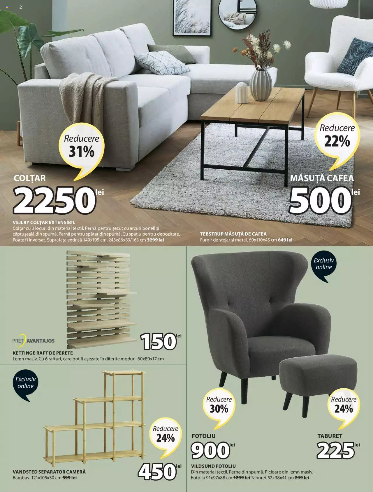 Catalog JYSK 9 Septembrie - 6 Octombrie 2021 | Pagina 2