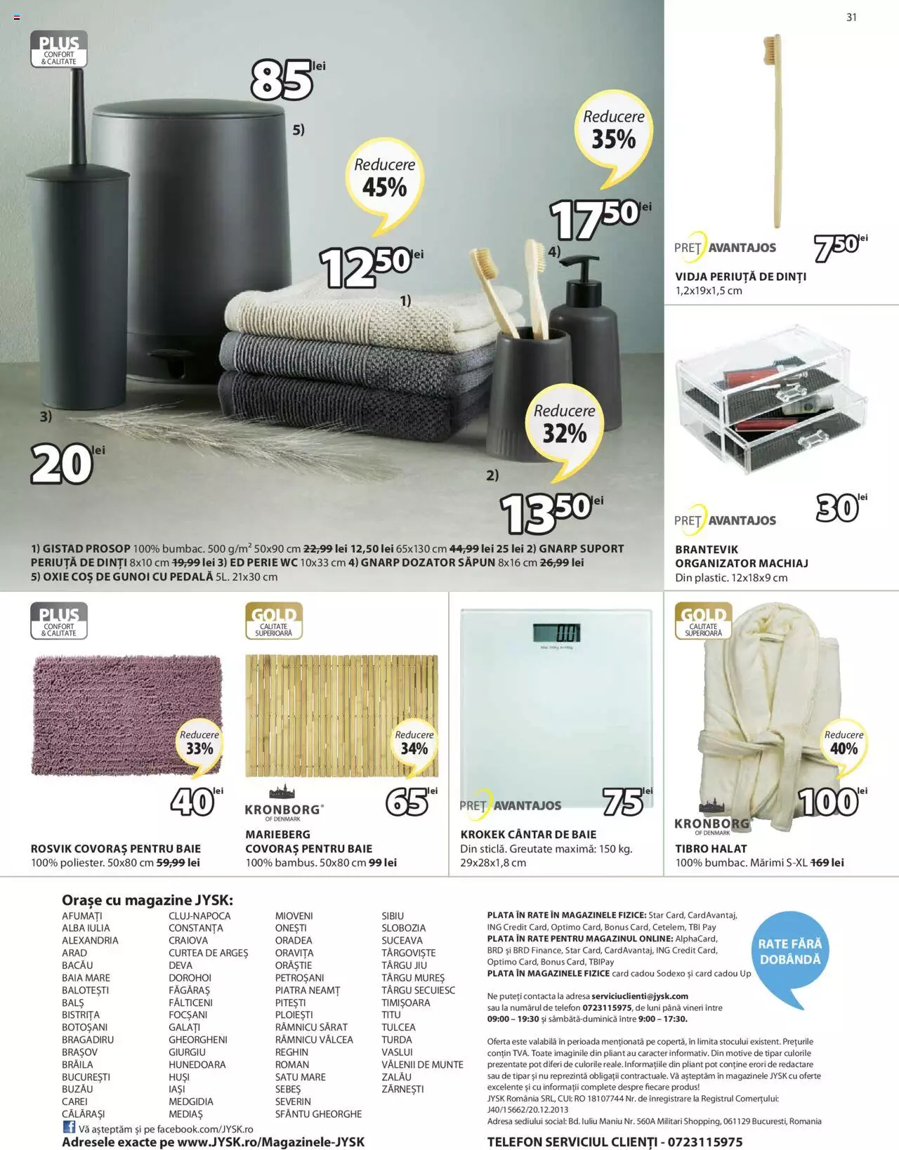 Catalog JYSK 9 Septembrie - 6 Octombrie 2021 | Pagina 31