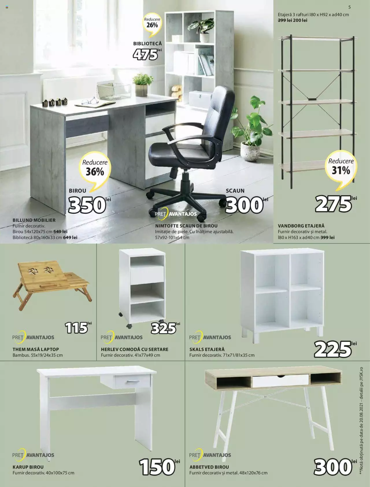 Catalog JYSK 9 Septembrie - 6 Octombrie 2021 | Pagina 5