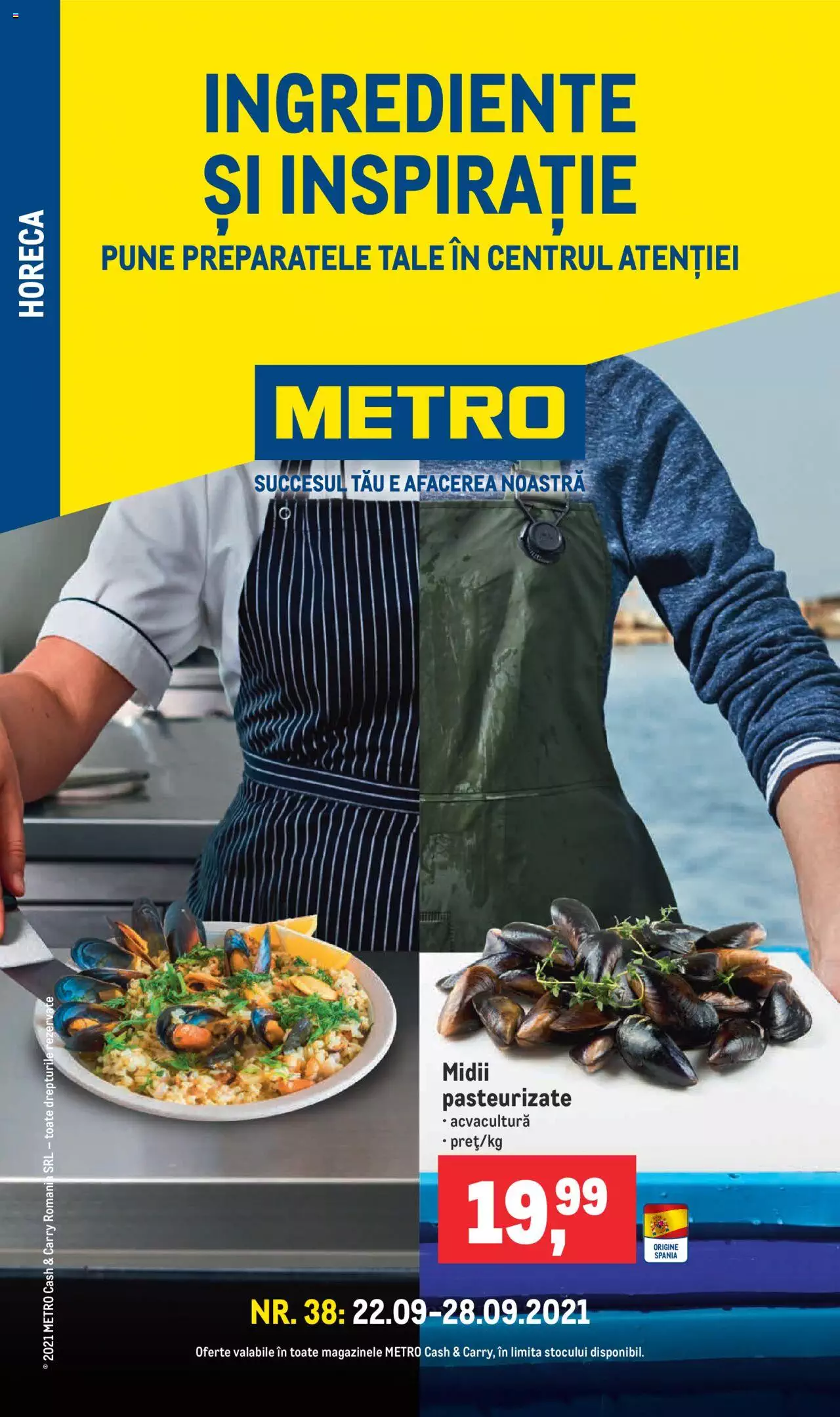 Catalog METRO 22 - 28 Septembrie 2021 | Pagina 1