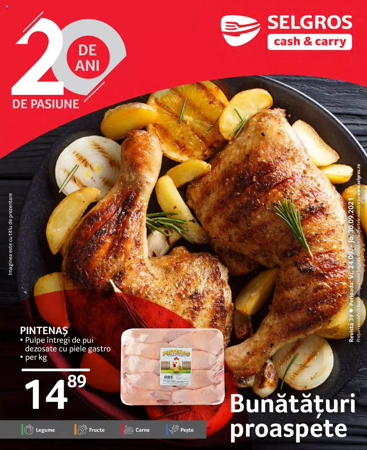 Catalog Selgros 24 - 30 Septembrie 2021 | Pagina 1