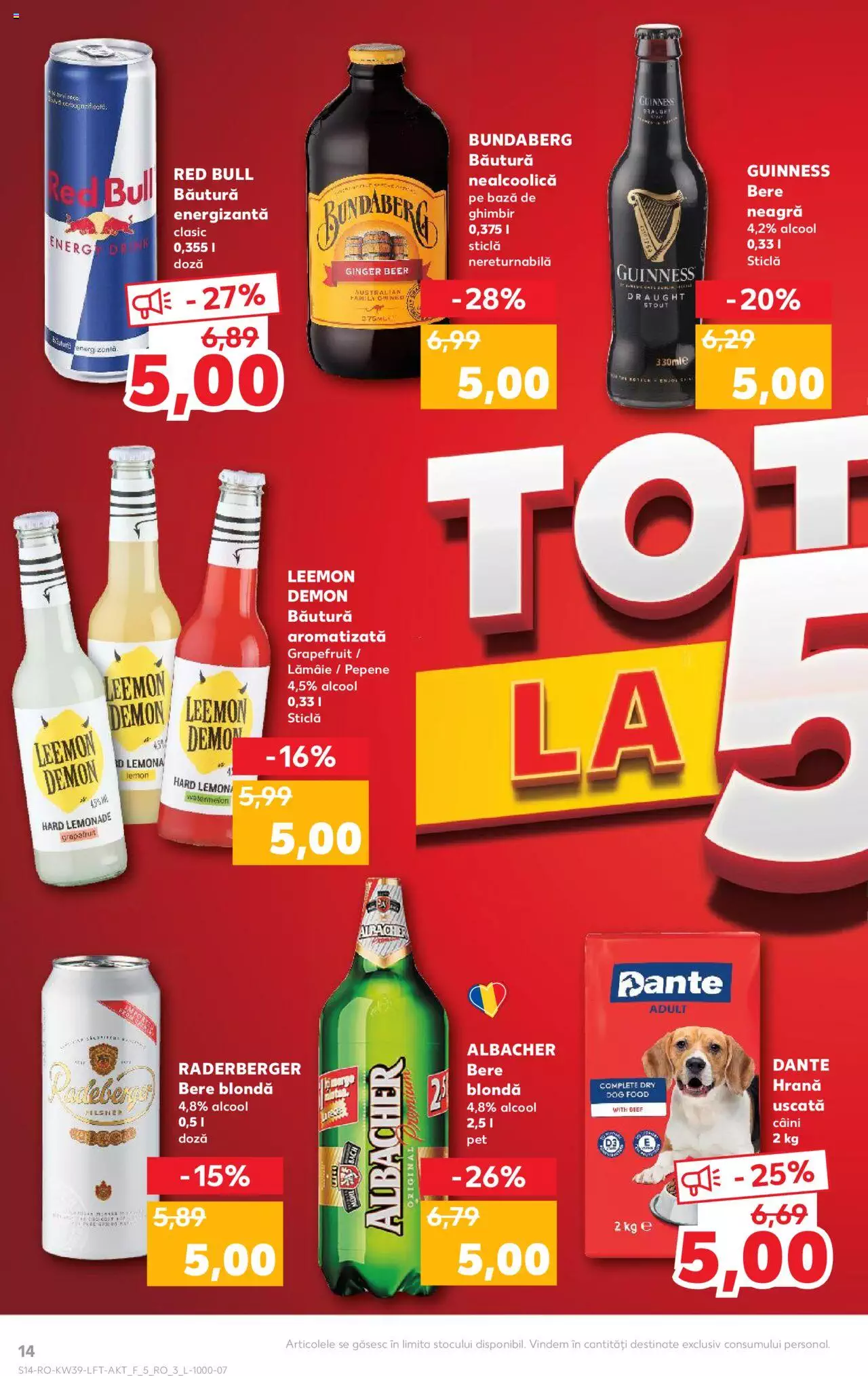 Catalog Kaufland 29 Septembrie - 5 Octombrie 2021 | Pagina 14
