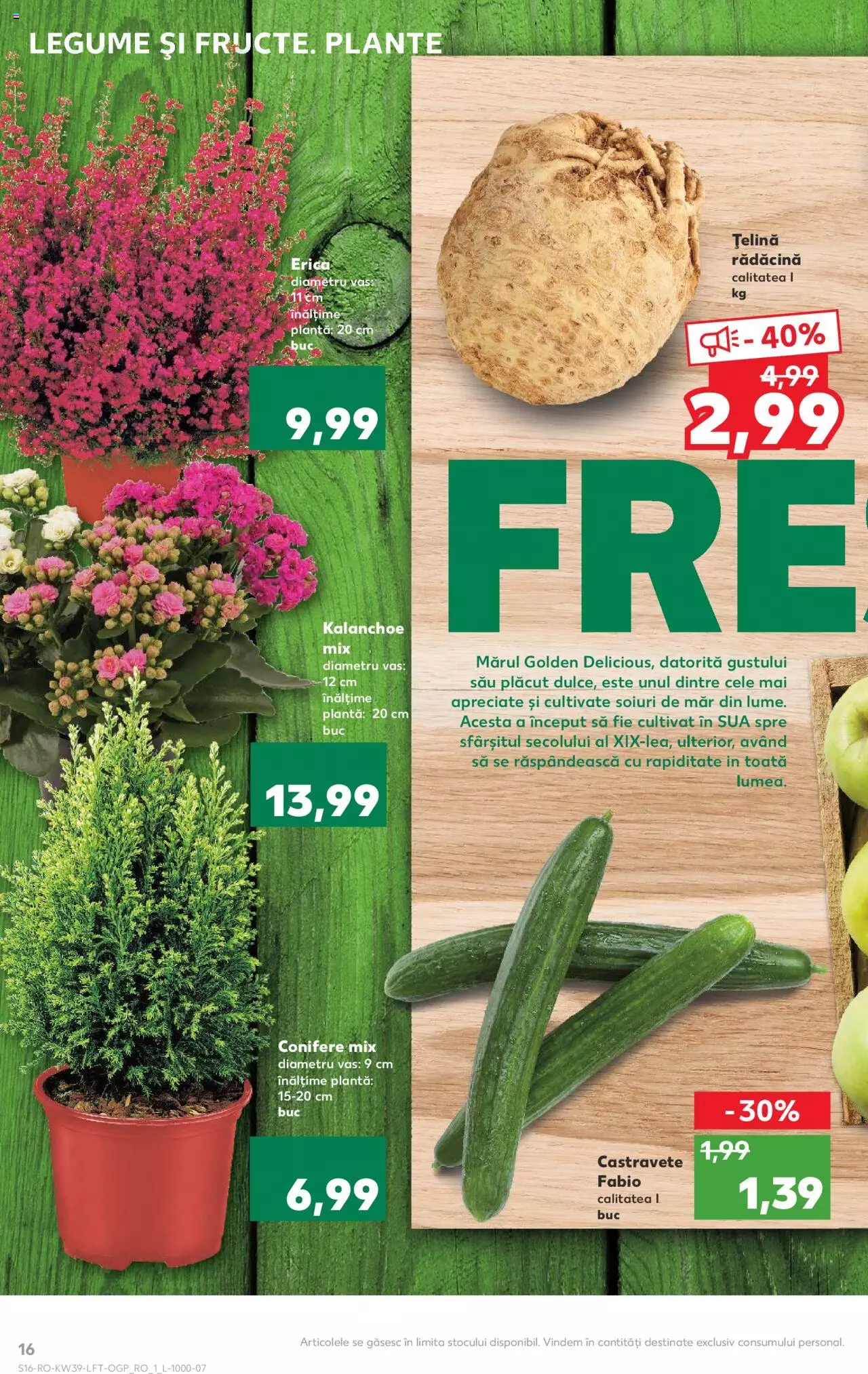 Catalog Kaufland 29 Septembrie - 5 Octombrie 2021 | Pagina 16