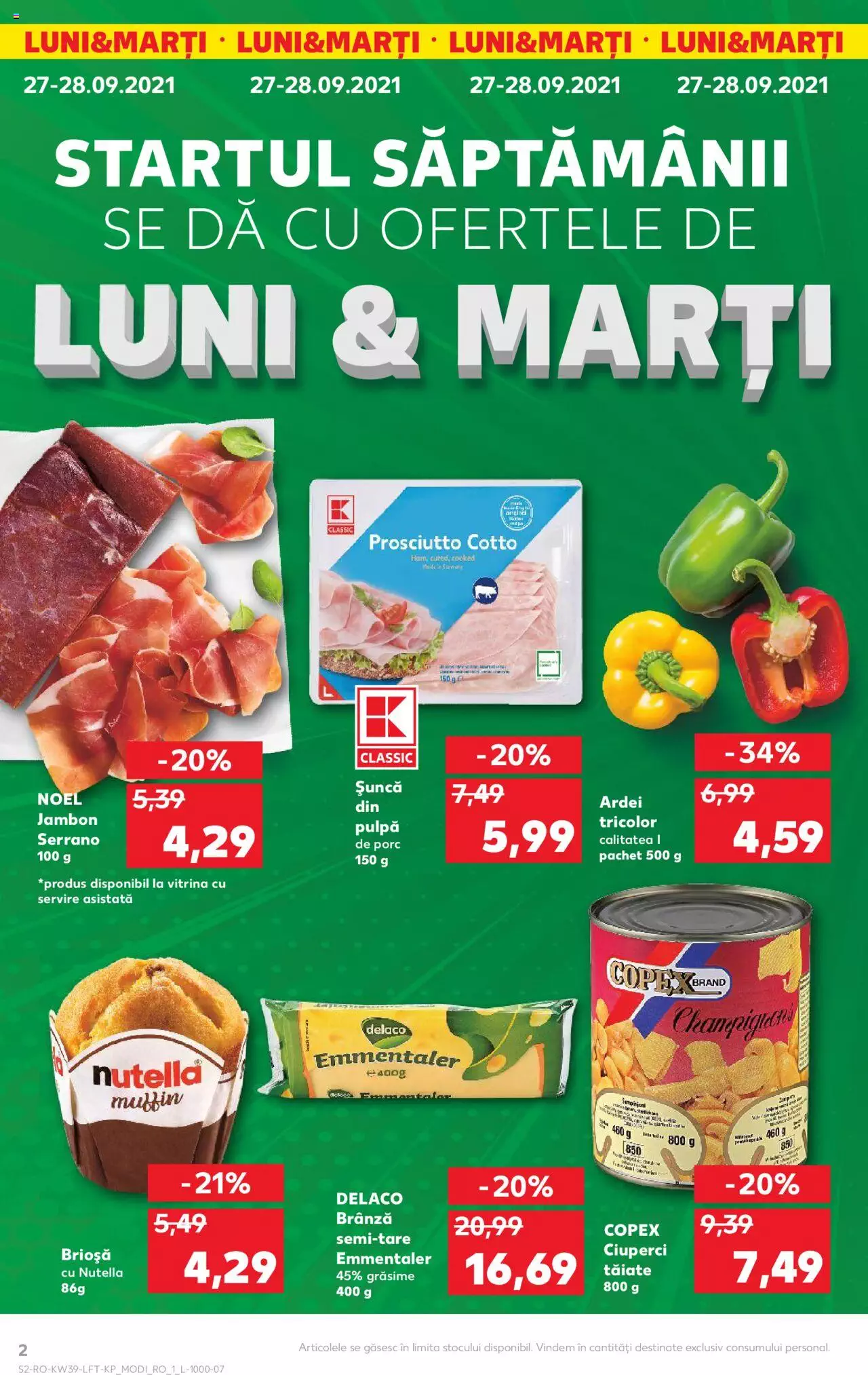 Catalog Kaufland 29 Septembrie - 5 Octombrie 2021 | Pagina 2