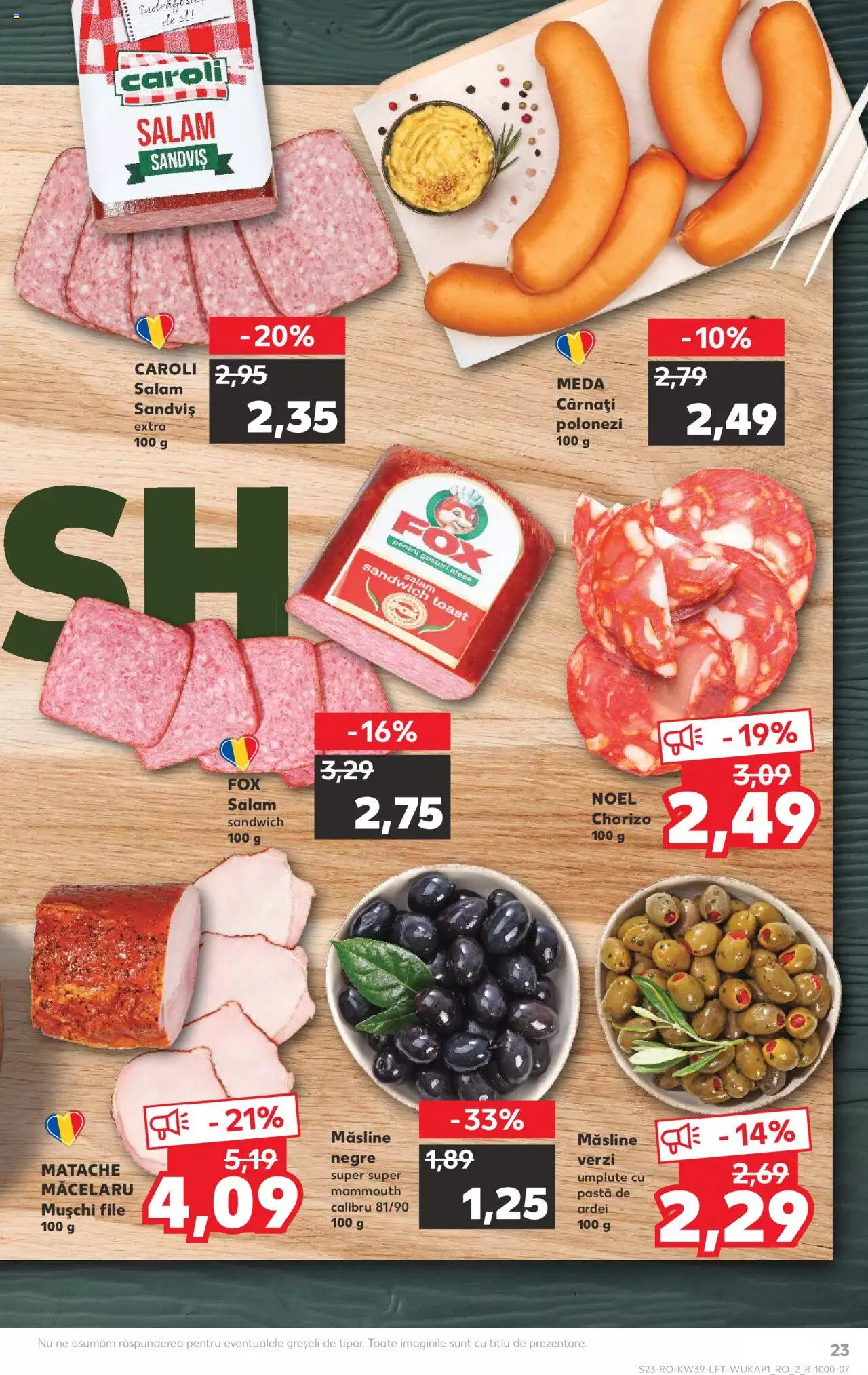 Catalog Kaufland 29 Septembrie - 5 Octombrie 2021 | Pagina 23