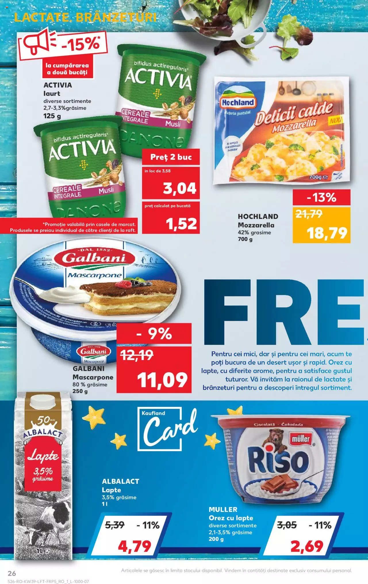 Catalog Kaufland 29 Septembrie - 5 Octombrie 2021 | Pagina 26