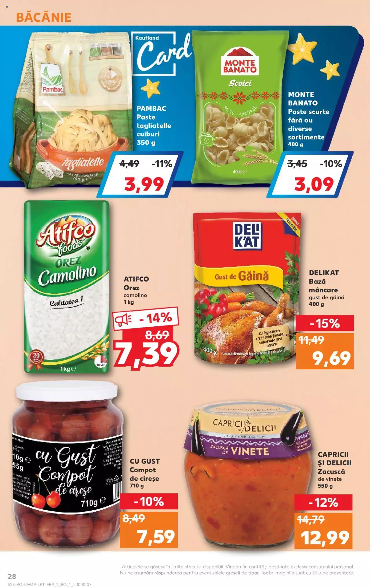 Catalog Kaufland 29 Septembrie - 5 Octombrie 2021 | Pagina 28