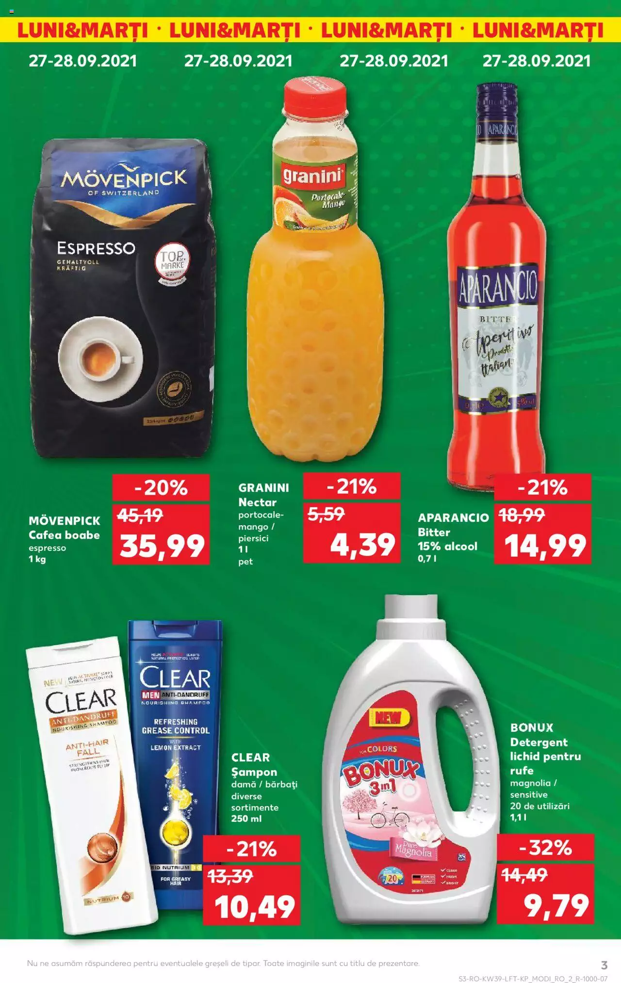 Catalog Kaufland 29 Septembrie - 5 Octombrie 2021 | Pagina 3
