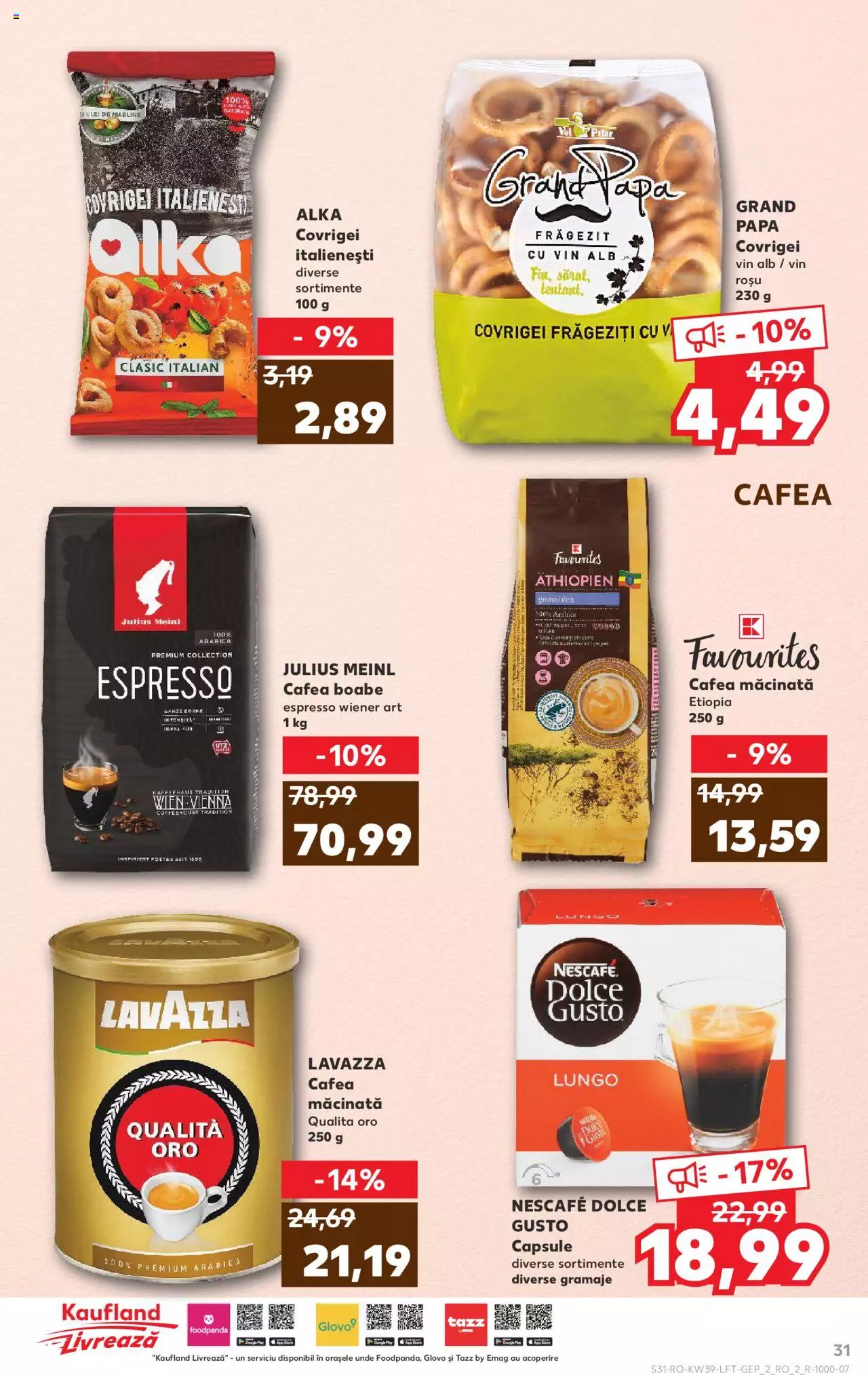 Catalog Kaufland 29 Septembrie - 5 Octombrie 2021 | Pagina 31