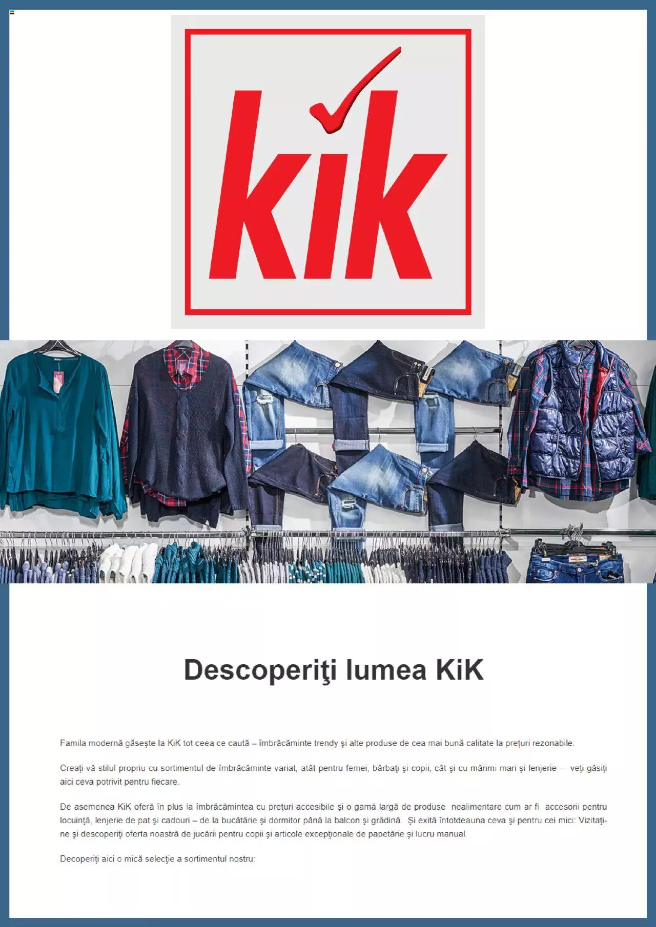 Catalog Kik 20 Septembrie - 3 Octombrie 2021 | Pagina 1