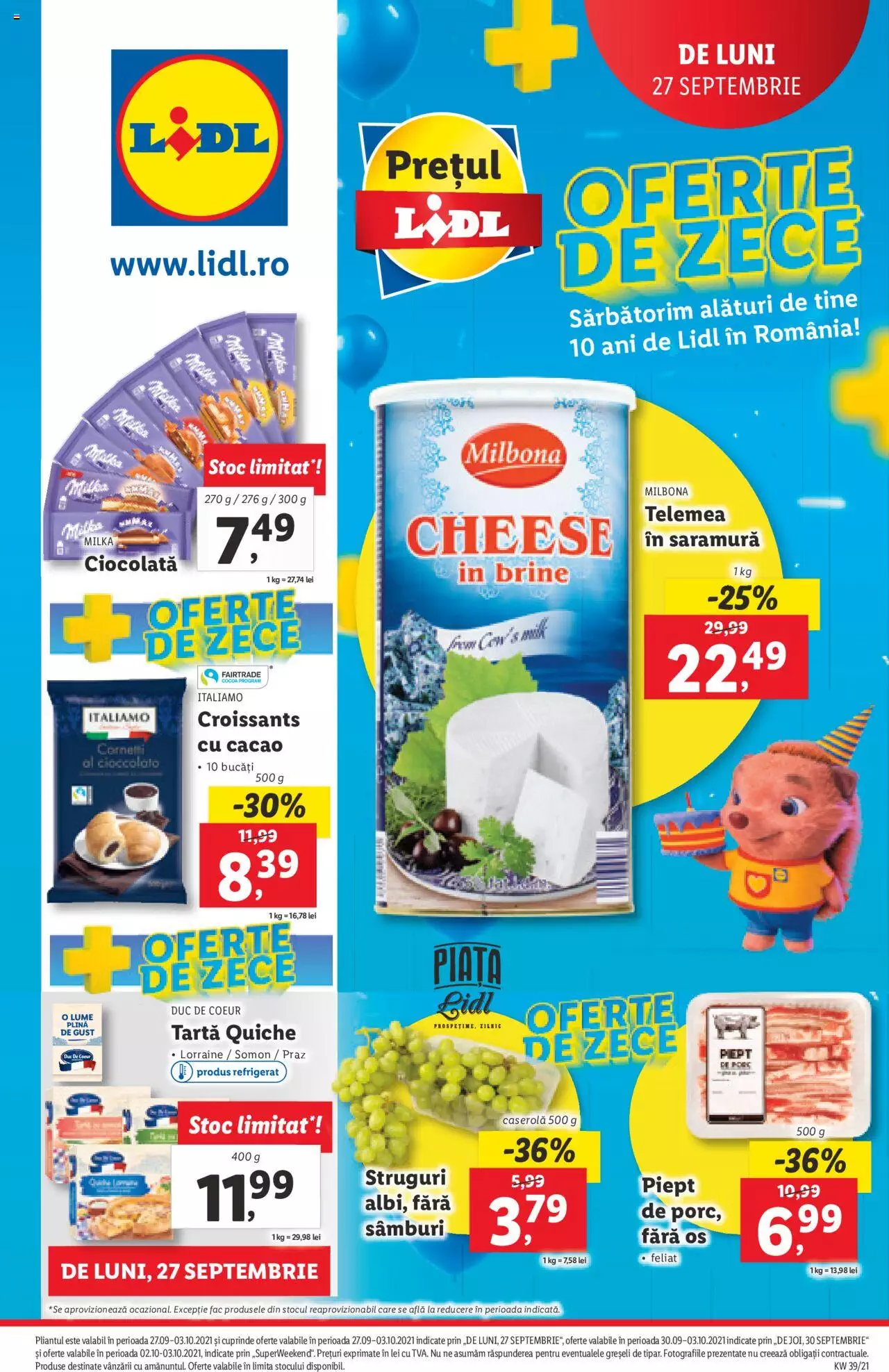 Catalog LIDL 27 Septembrie - 3 Octombrie 2021 | Pagina 1