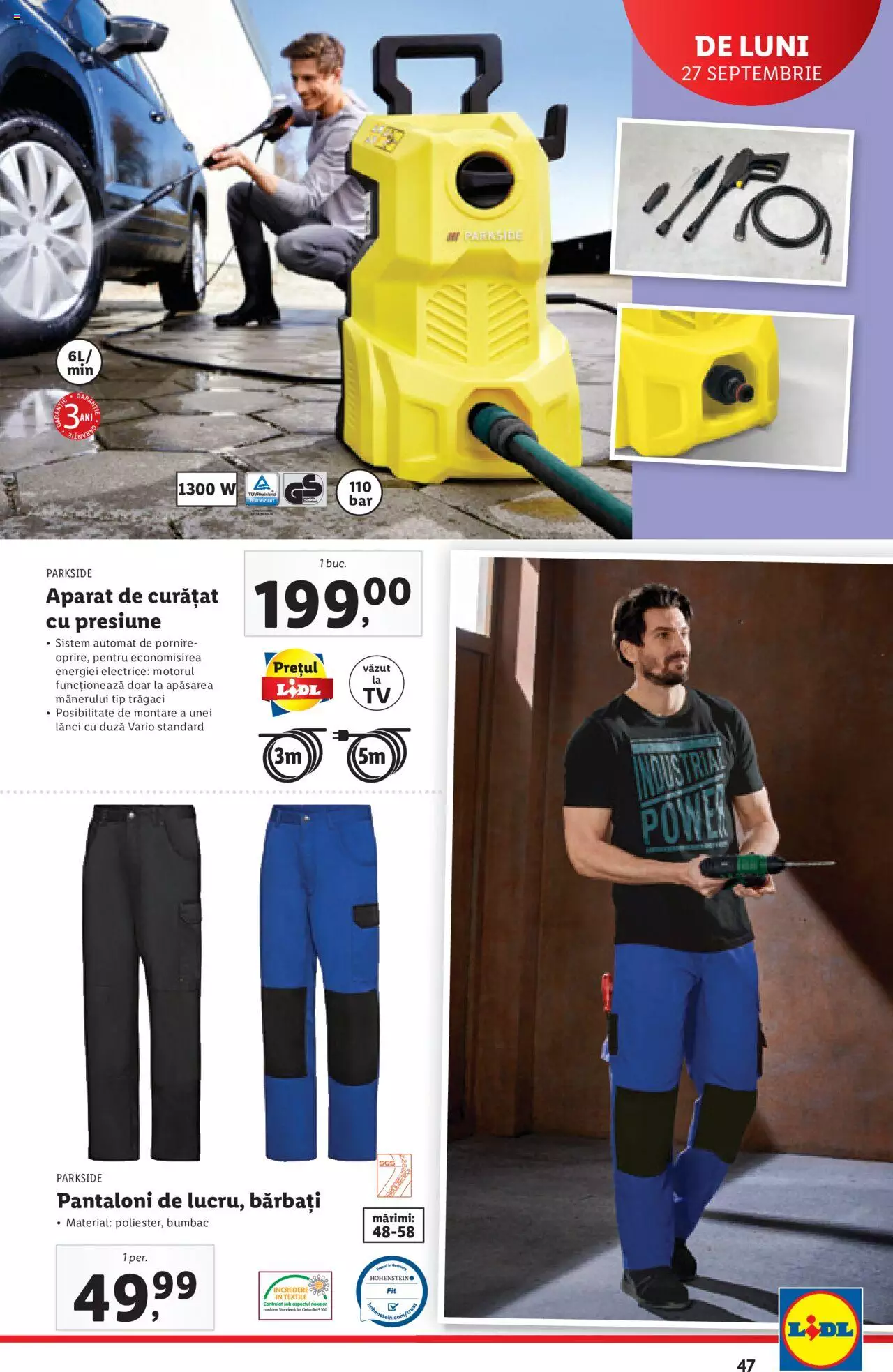 Catalog LIDL 27 Septembrie - 3 Octombrie 2021 | Pagina 47