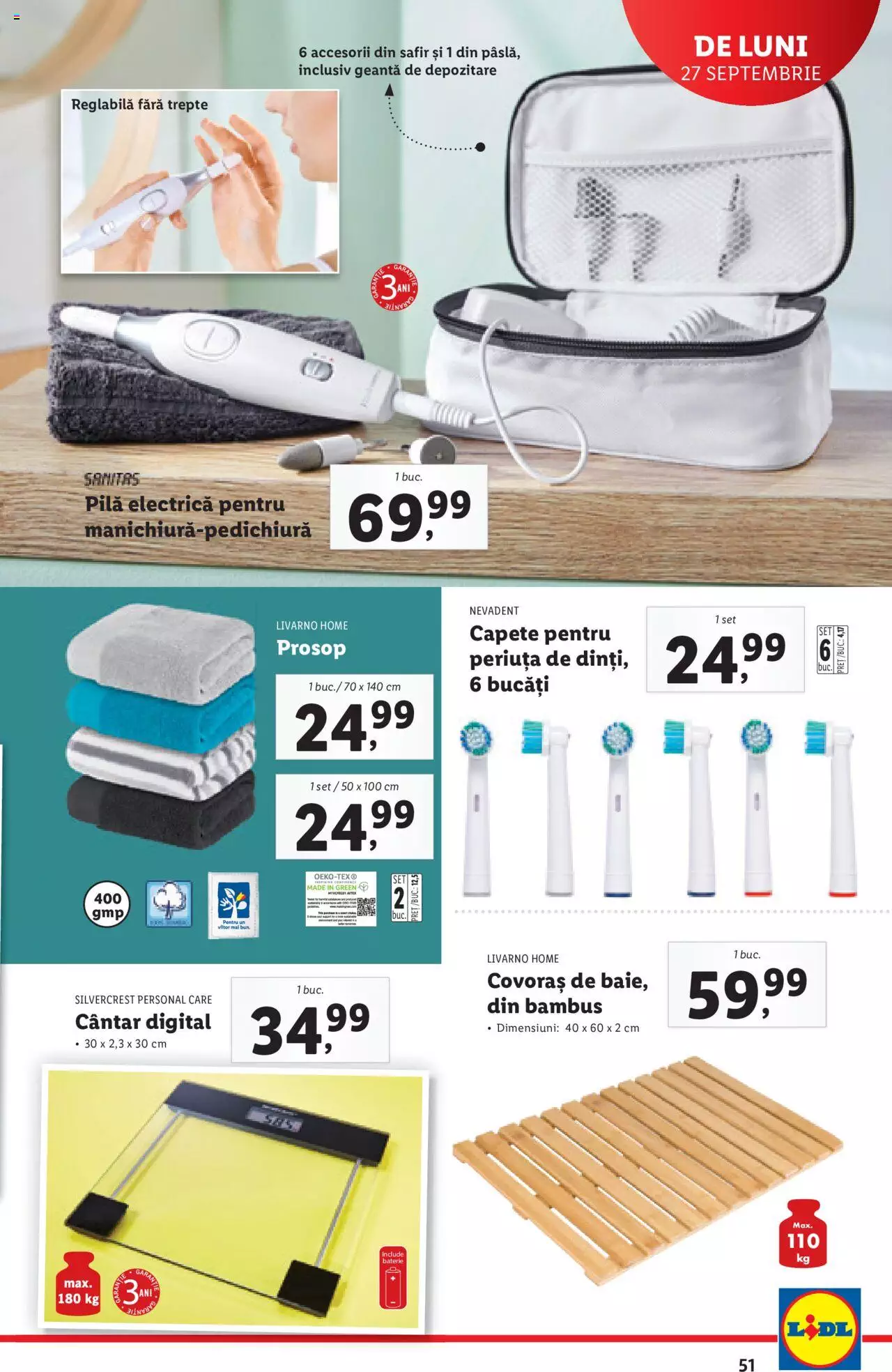 Catalog LIDL 27 Septembrie - 3 Octombrie 2021 | Pagina 51