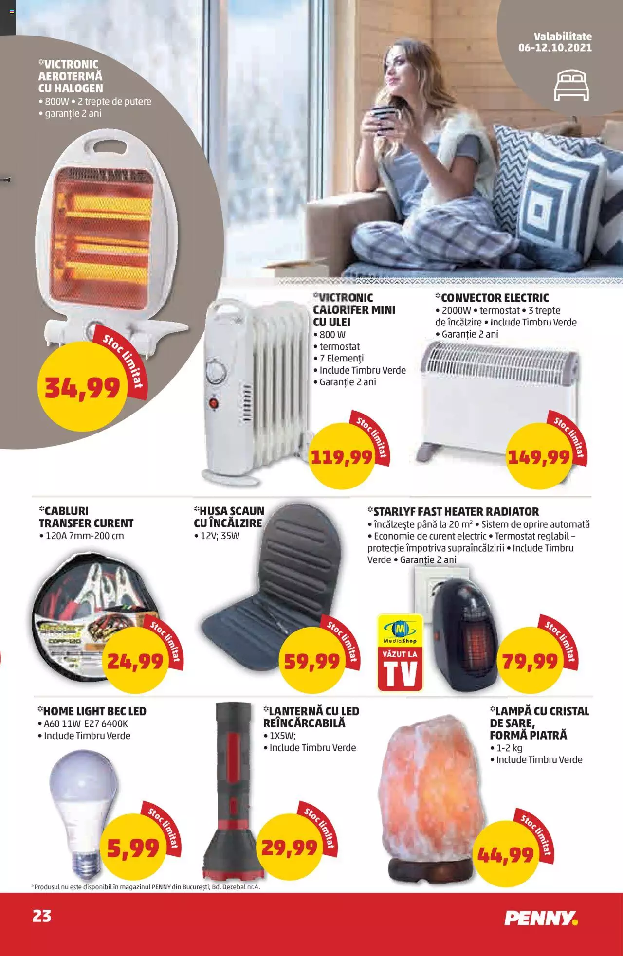 Catalog PENNY Market 6 - 12 Octombrie 2021 | Pagina 23