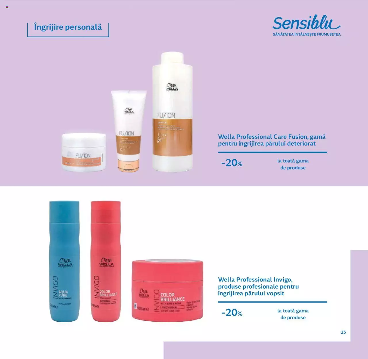 Catalog Sensiblu 1 Octombrie - 31 Decembrie 2021 | Pagina 23