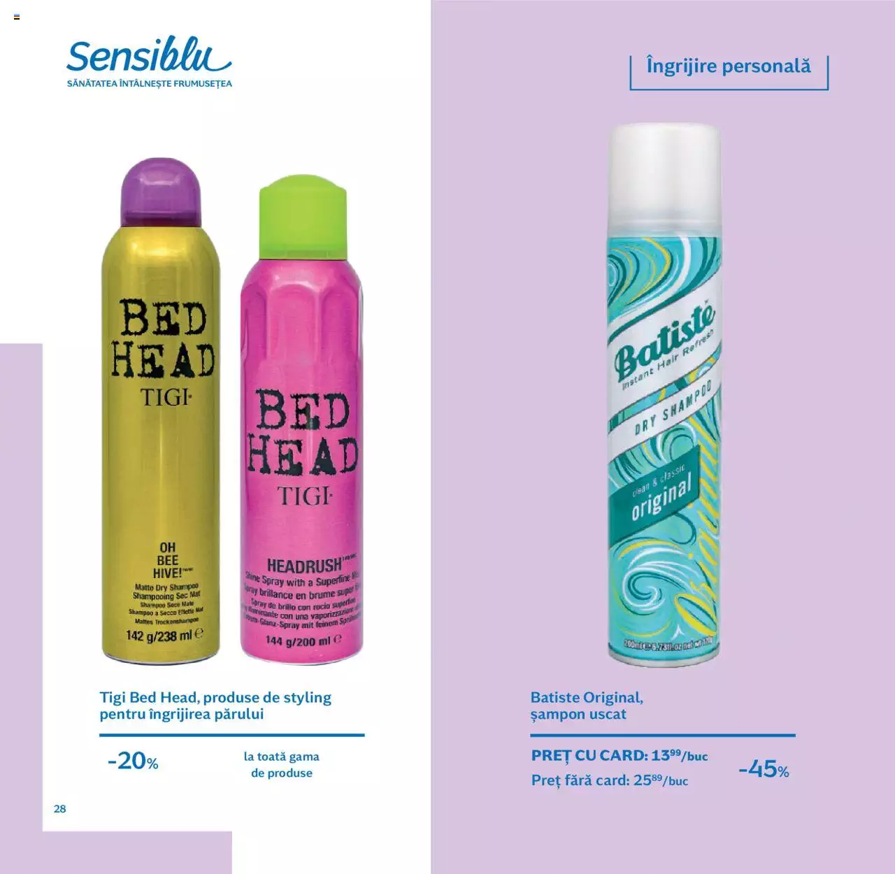Catalog Sensiblu 1 Octombrie - 31 Decembrie 2021 | Pagina 28