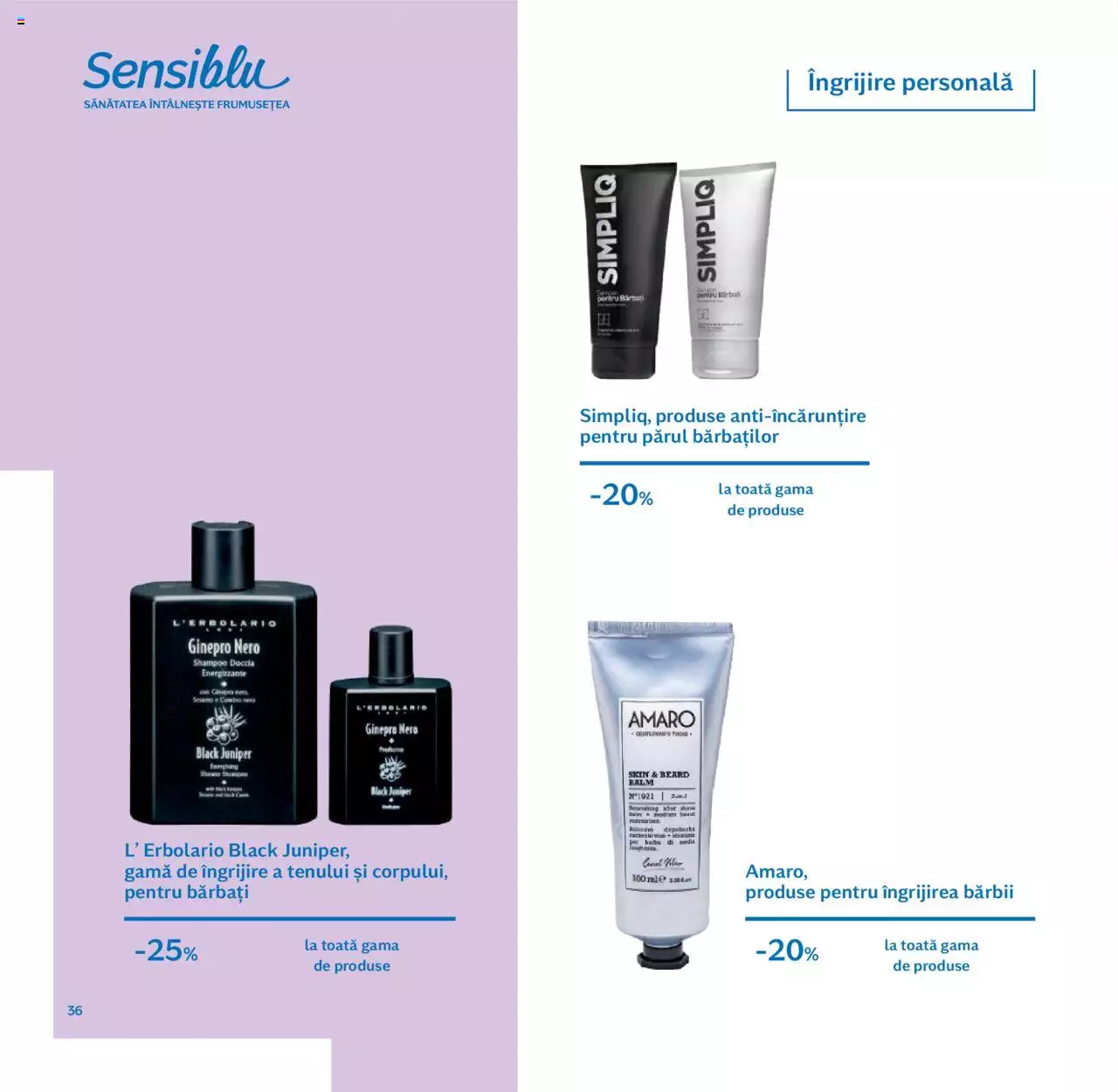 Catalog Sensiblu 1 Octombrie - 31 Decembrie 2021 | Pagina 36