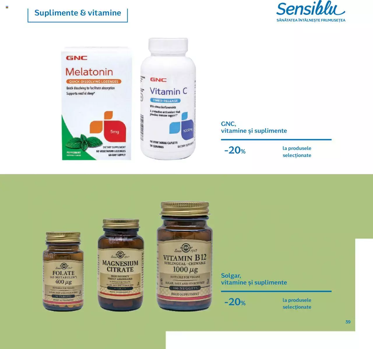 Catalog Sensiblu 1 Octombrie - 31 Decembrie 2021 | Pagina 39