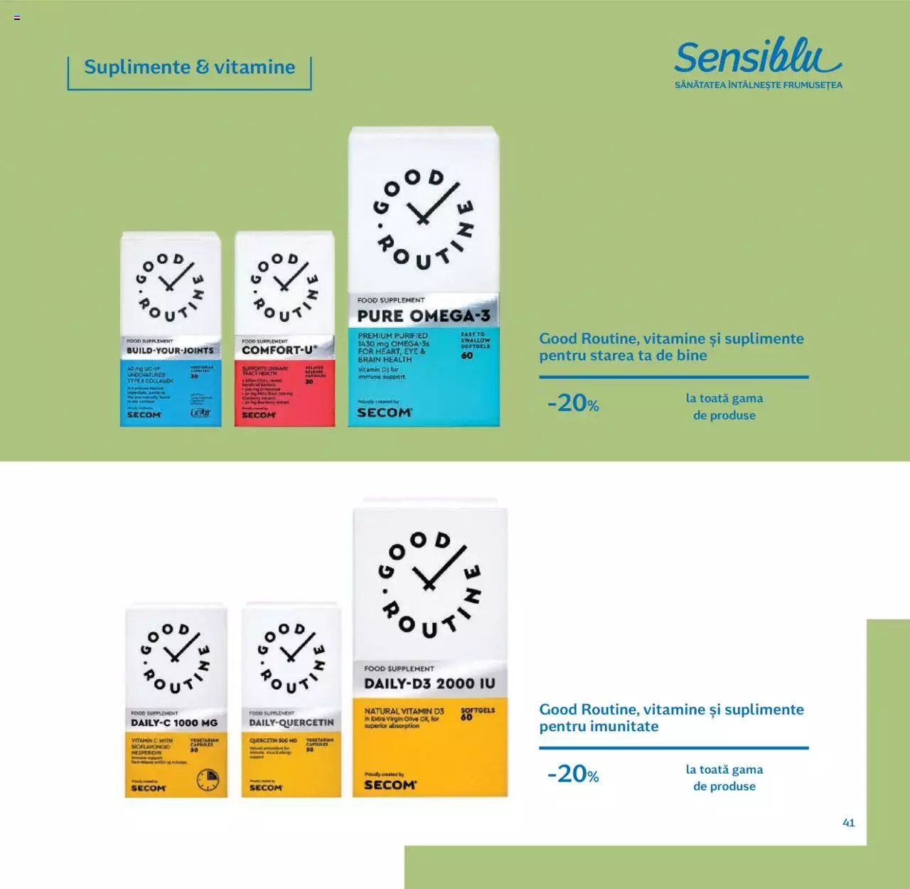 Catalog Sensiblu 1 Octombrie - 31 Decembrie 2021 | Pagina 41