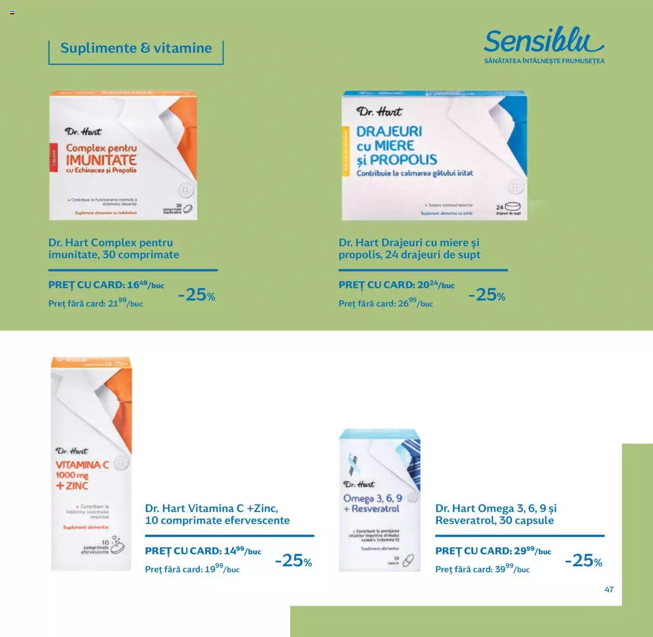 Catalog Sensiblu 1 Octombrie - 31 Decembrie 2021 | Pagina 47