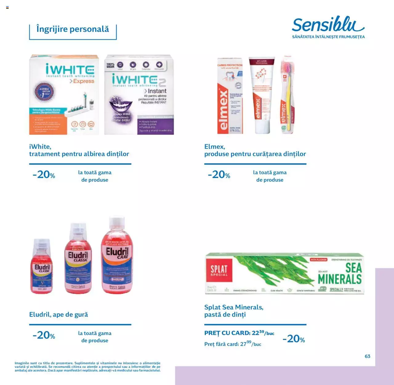 Catalog Sensiblu 1 Octombrie - 31 Decembrie 2021 | Pagina 63