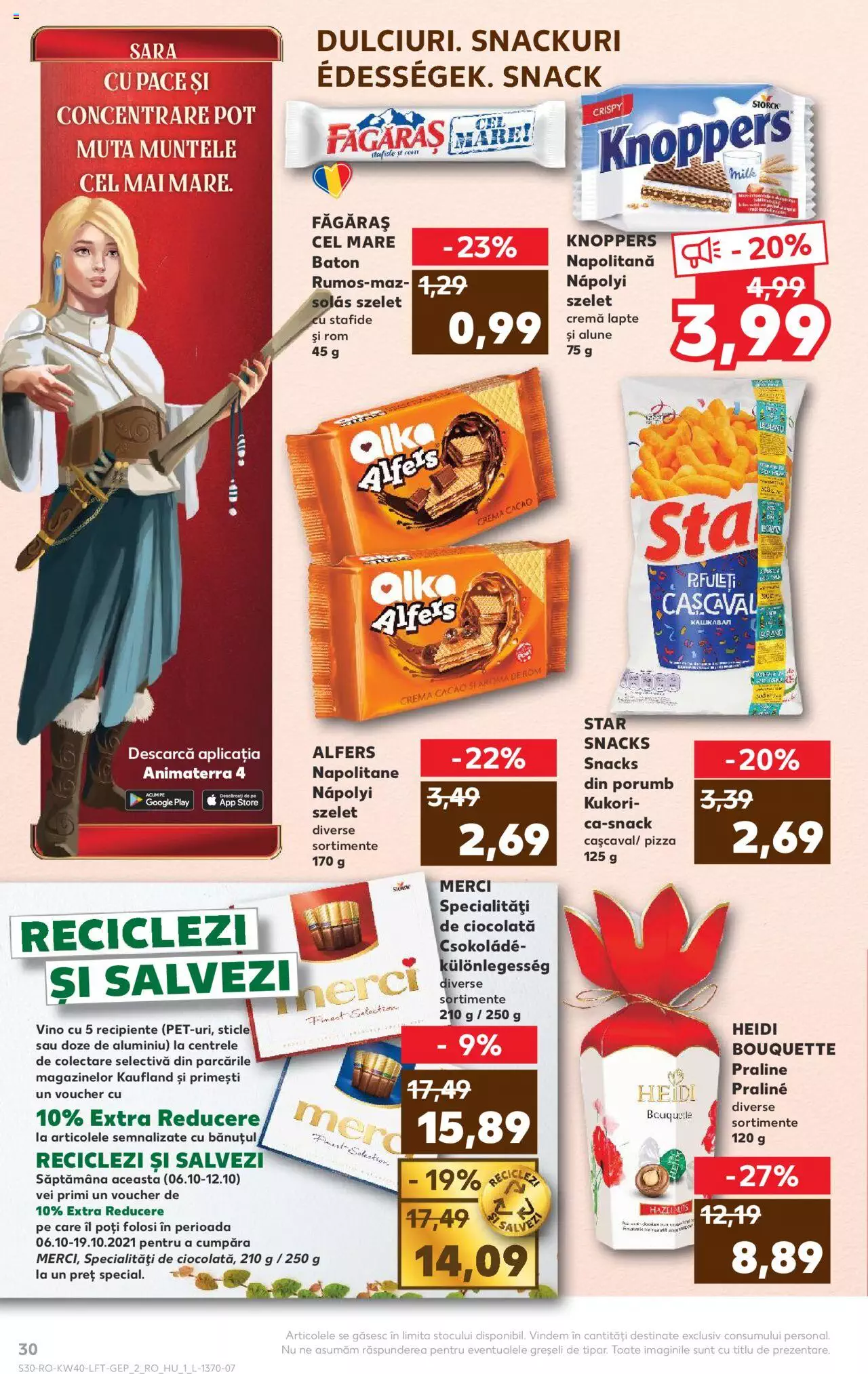 Catalog Kaufland 6 - 12 Octombrie 2021 | Pagina 30