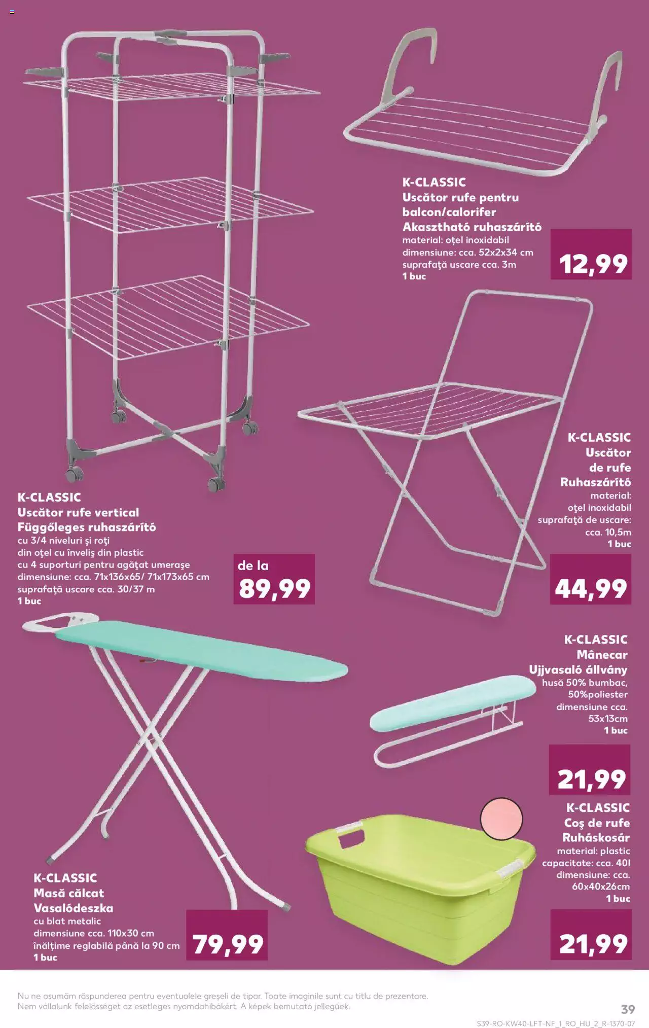 Catalog Kaufland 6 - 12 Octombrie 2021 | Pagina 39