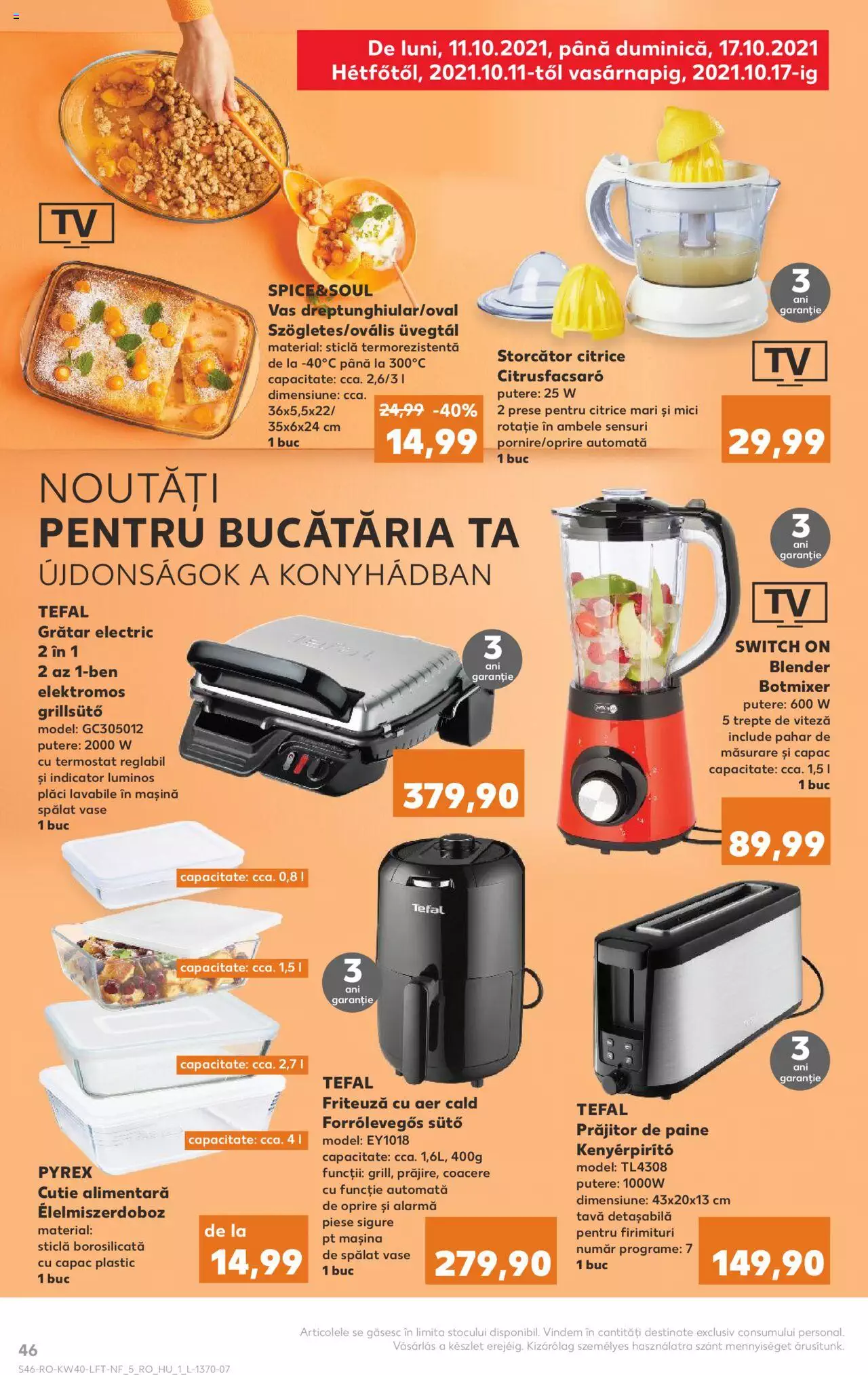 Catalog Kaufland 6 - 12 Octombrie 2021 | Pagina 46