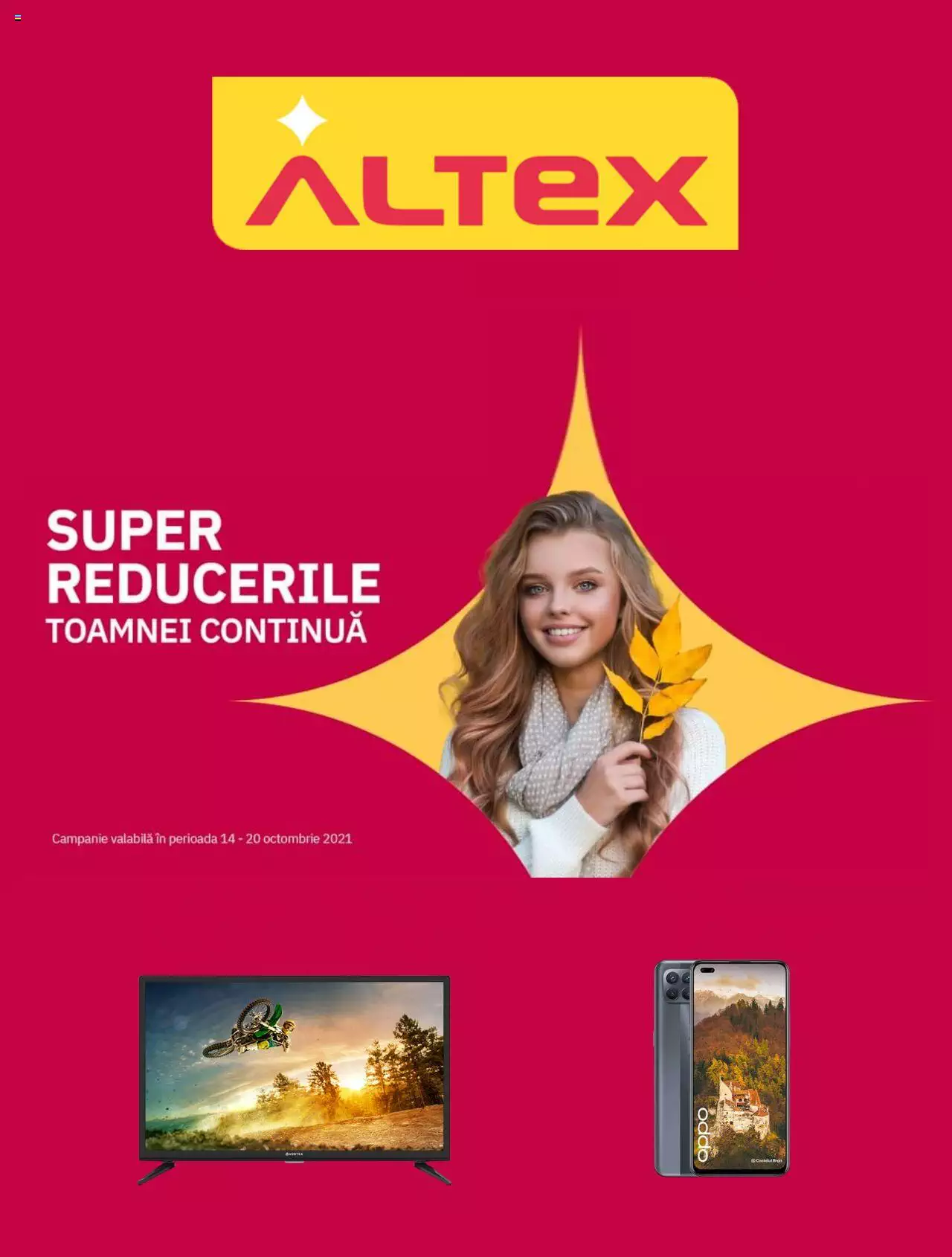 Catalog Altex 14 - 20 Octombrie 2021 | Pagina 1