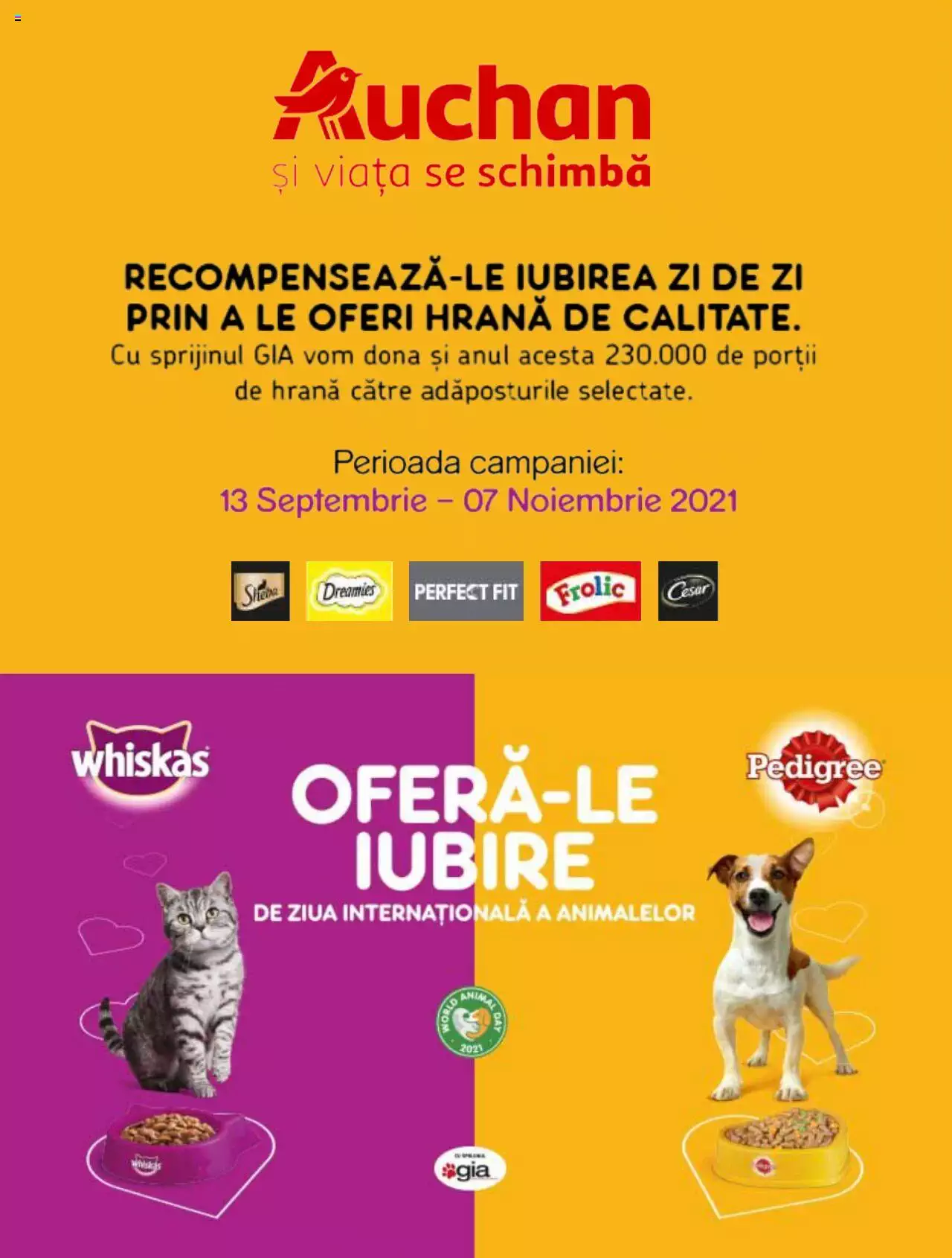 Catalog Auchan 13 Septembrie - 7 Noiembrie 2021 | Pagina 1