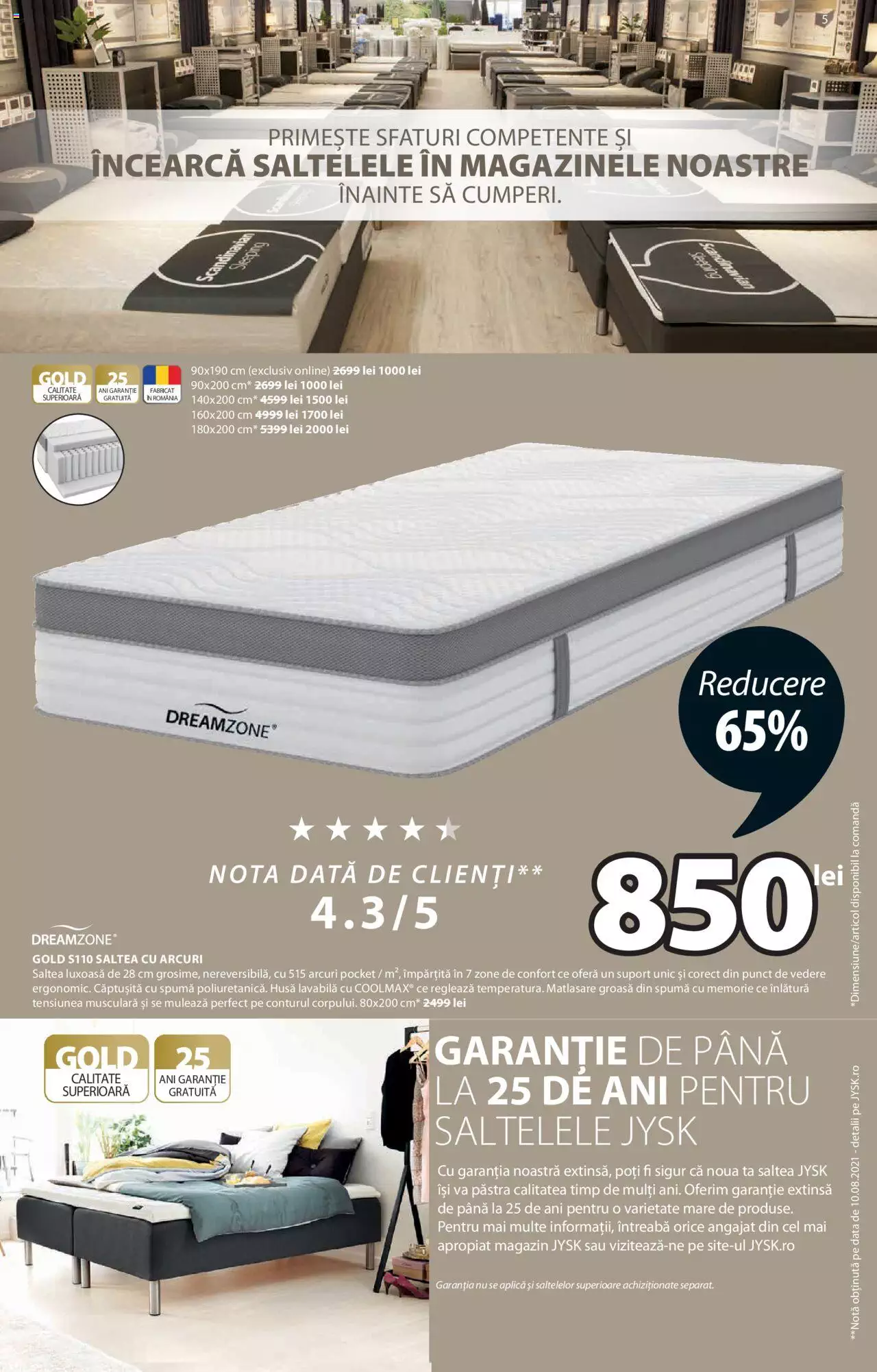 Catalog JYSK 14 Octombrie - 3 Noiembrie 2021 | Pagina 5