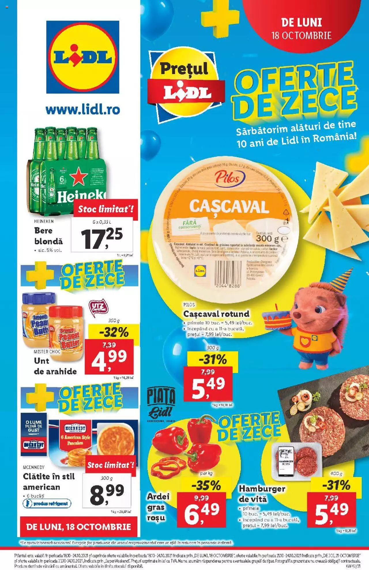 Catalog LIDL 18 - 24 Octombrie 2021 | Pagina 1