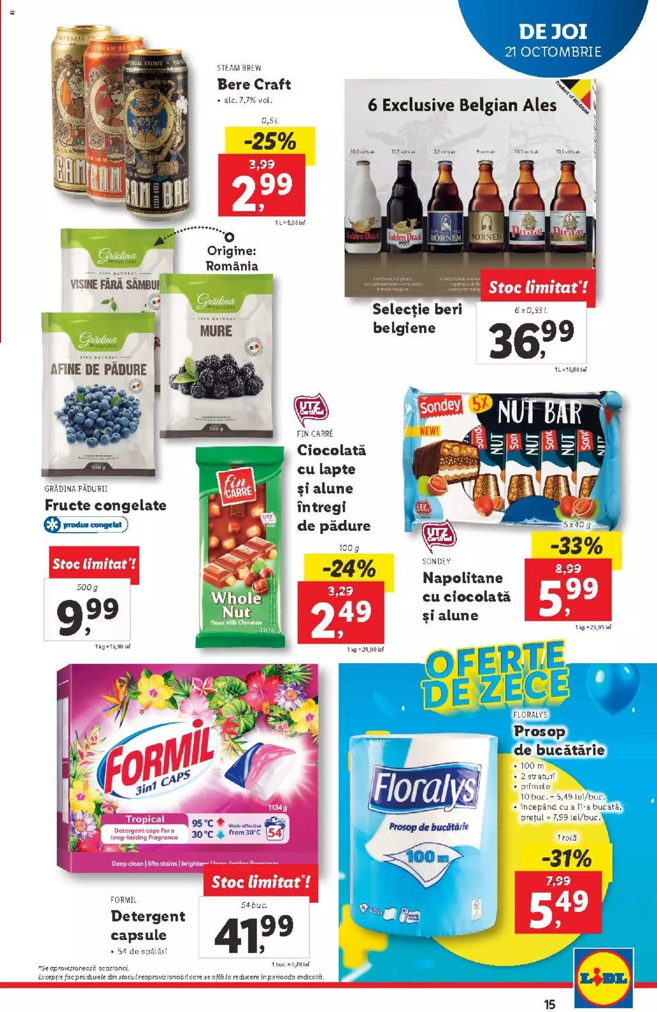 Catalog LIDL 18 - 24 Octombrie 2021 | Pagina 15