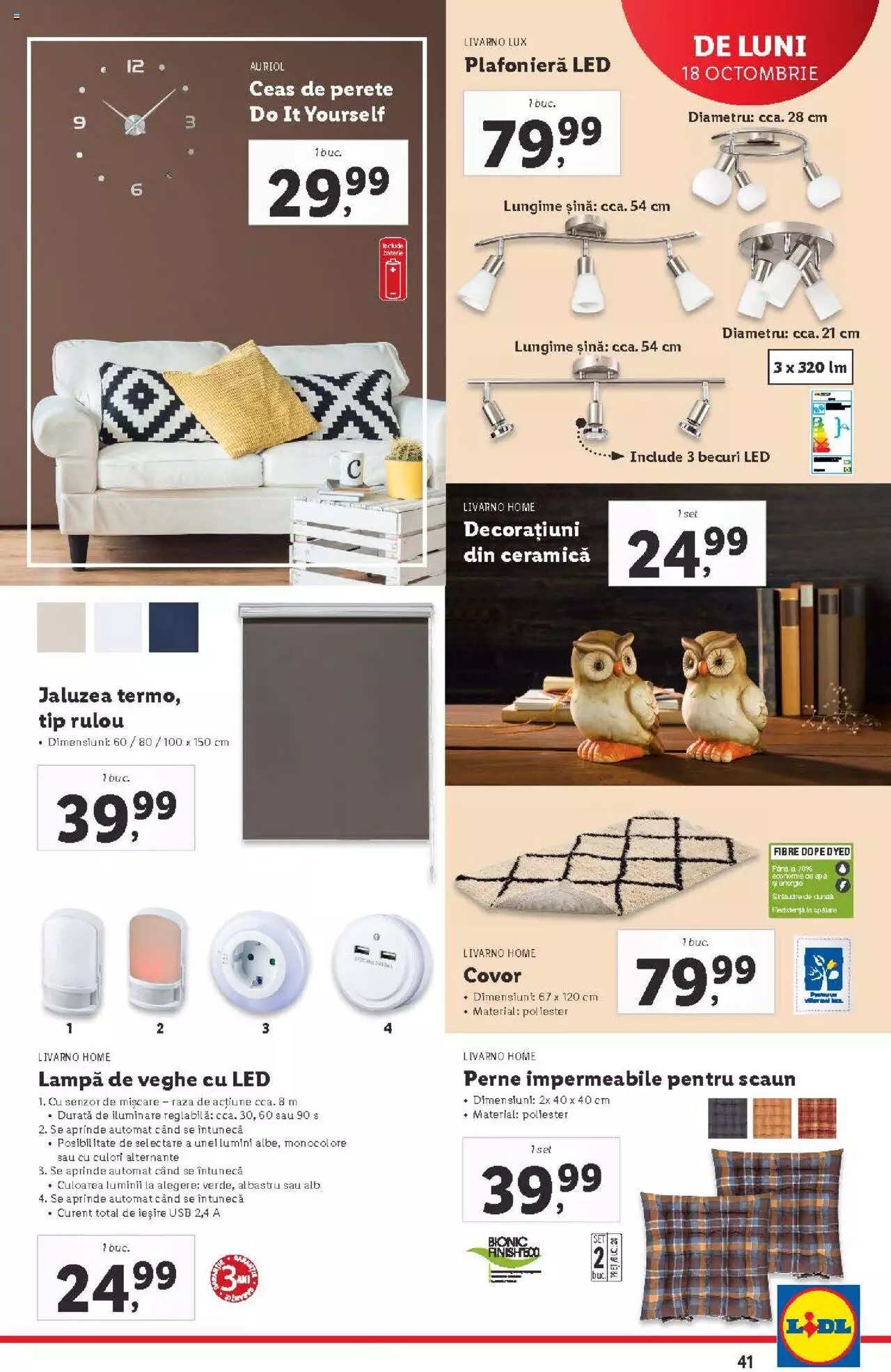 Catalog LIDL 18 - 24 Octombrie 2021 | Pagina 41
