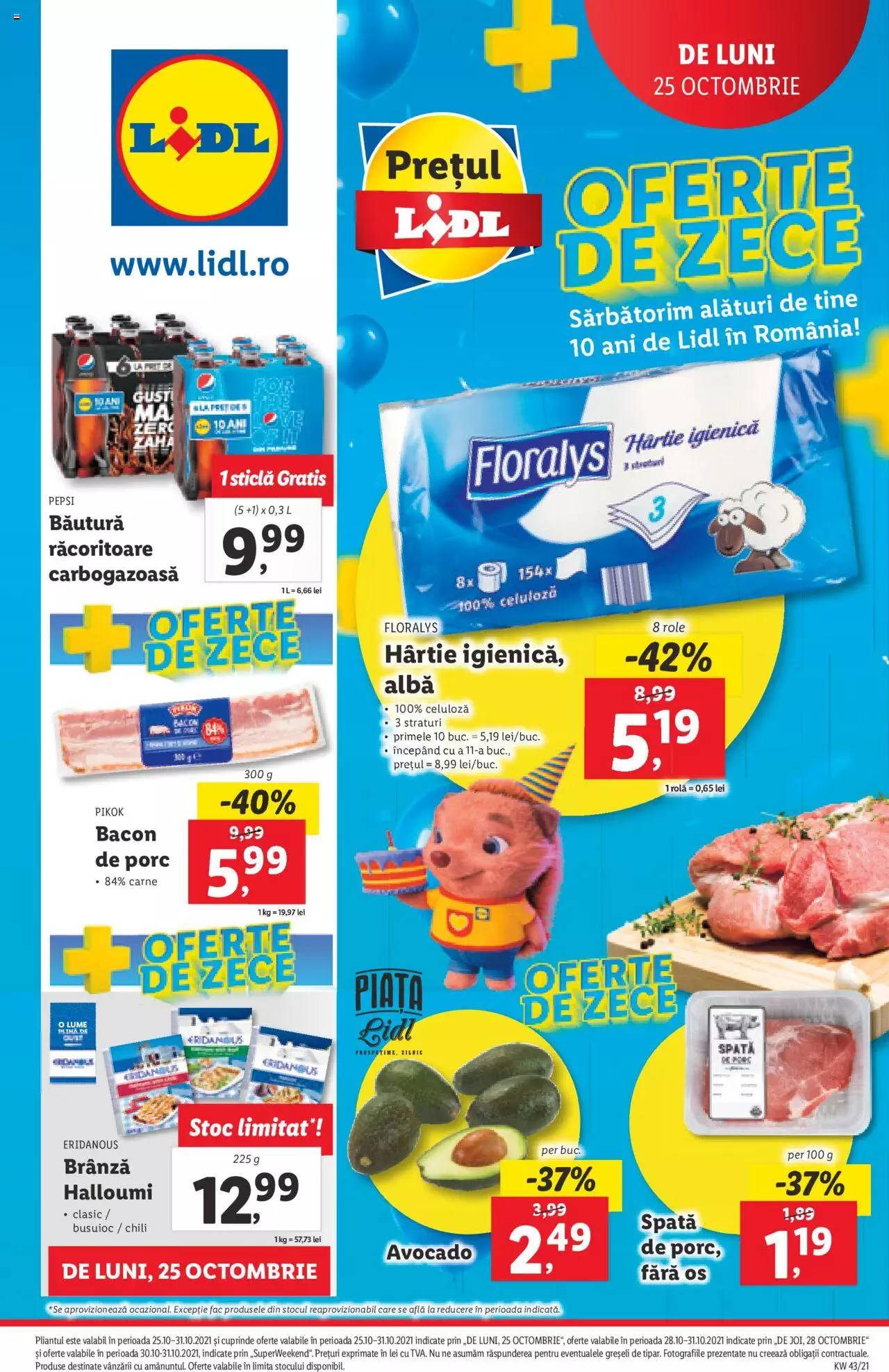 Catalog LIDL 25 - 31 Octombrie 2021 | Pagina 1
