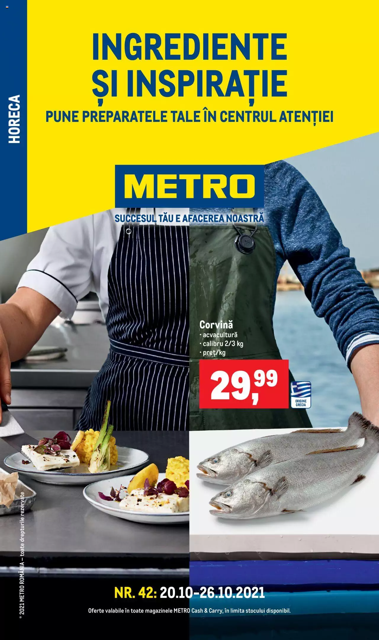 Catalog METRO 20 - 26 Octombrie 2021 | Pagina 1
