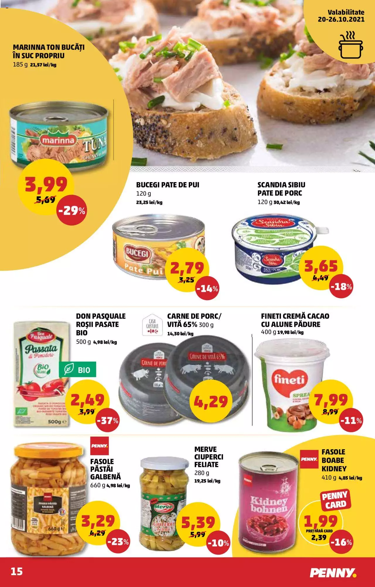 Catalog PENNY Market 20 - 26 Octombrie 2021 | Pagina 15