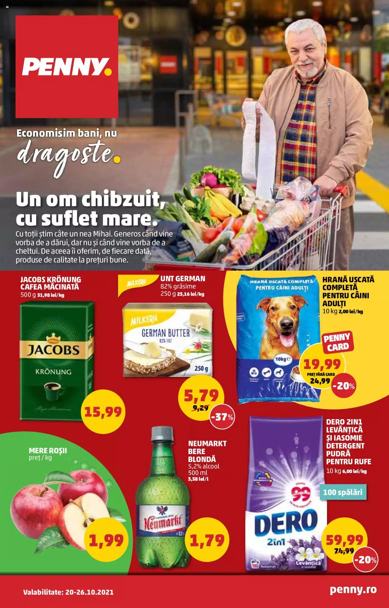 Catalog PENNY Market 20 - 26 Octombrie 2021 | Pagina 1