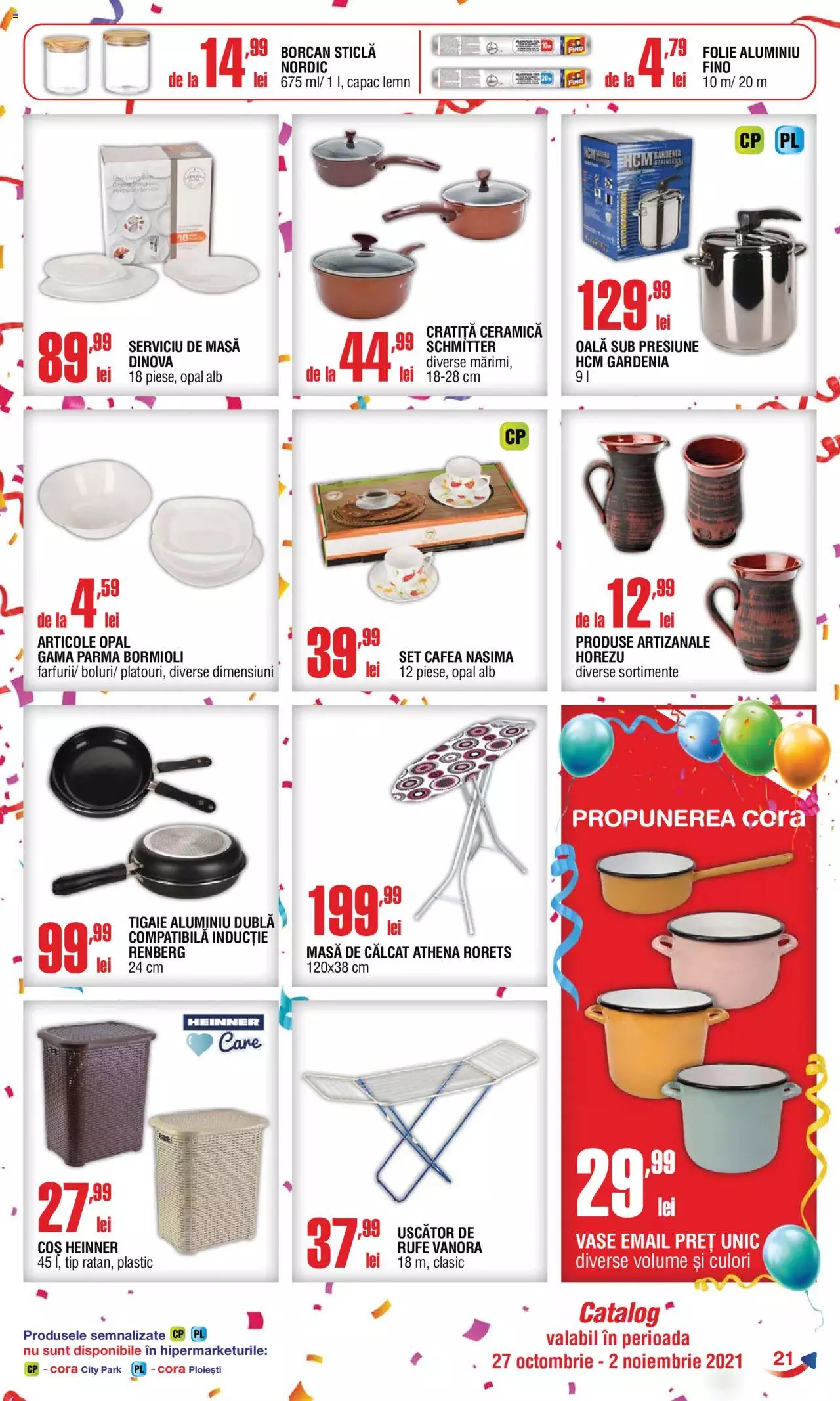 Catalog Cora 27 Octombrie - 2 Noiembrie 2021 | Pagina 21