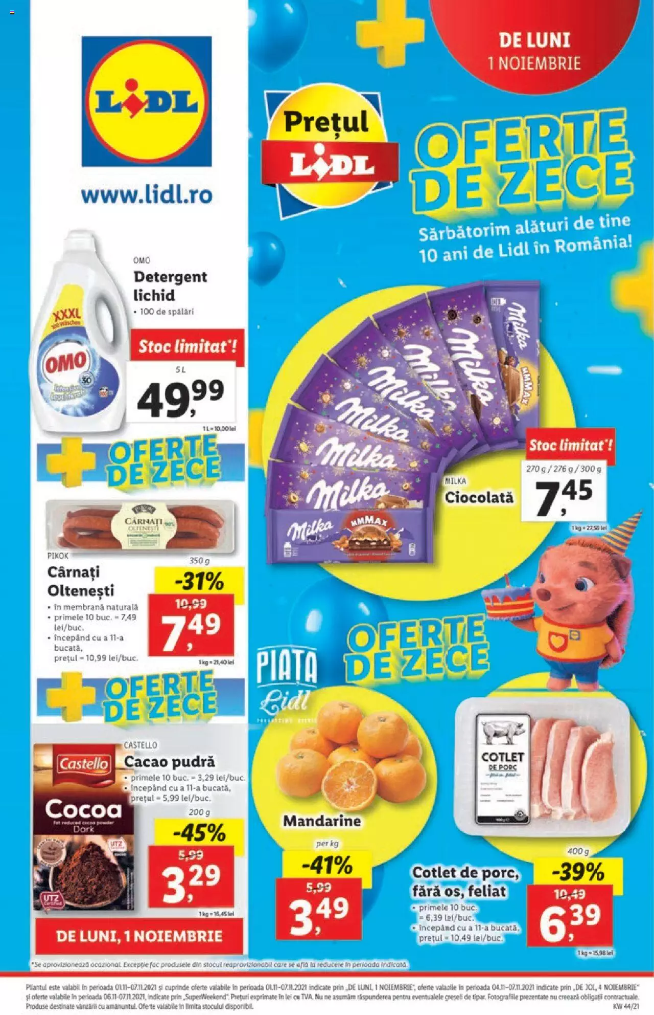 Catalog LIDL 1 - 7 Noiembrie 2021 | Pagina 1