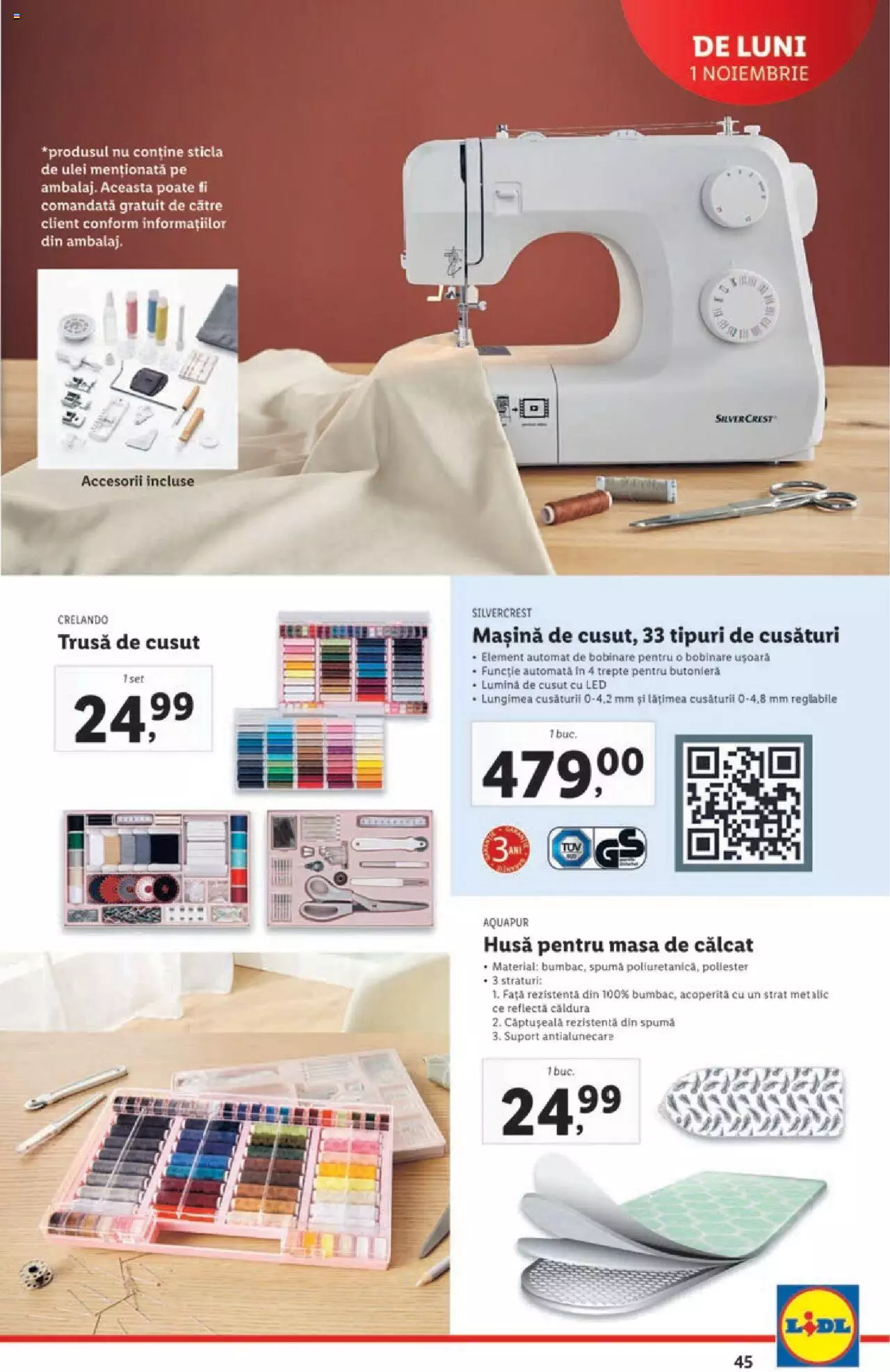Catalog LIDL 1 - 7 Noiembrie 2021 | Pagina 45