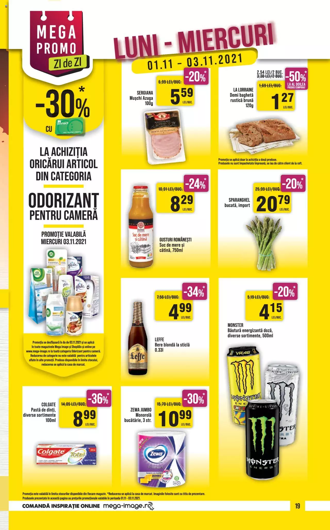 Catalog Mega Image 28 Octombrie - 3 Noiembrie 2021 | Pagina 19