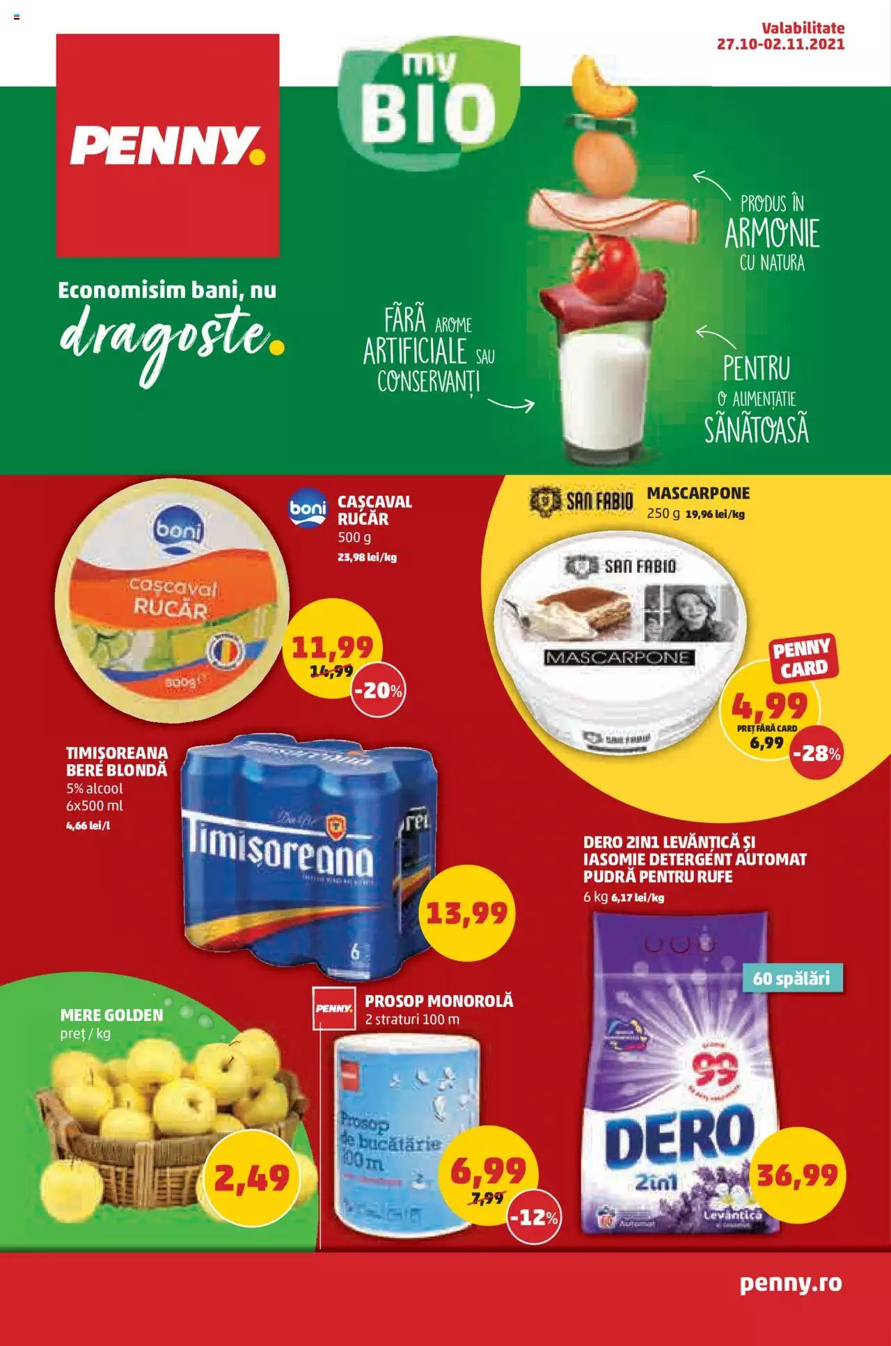 Catalog PENNY Market 27 Octombrie - 2 Noiembrie 2021 | Pagina 1