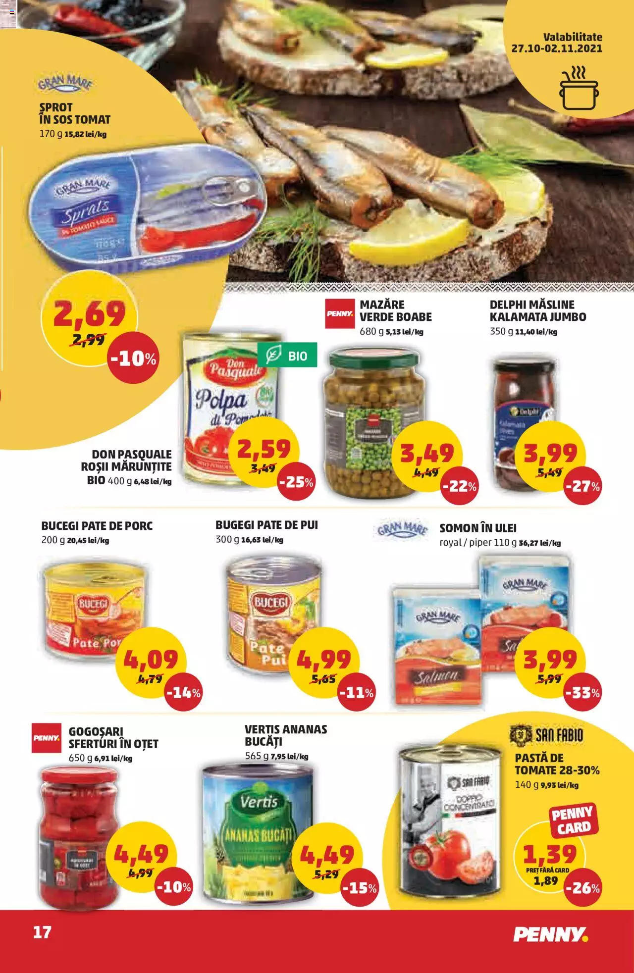 Catalog PENNY Market 27 Octombrie - 2 Noiembrie 2021 | Pagina 17